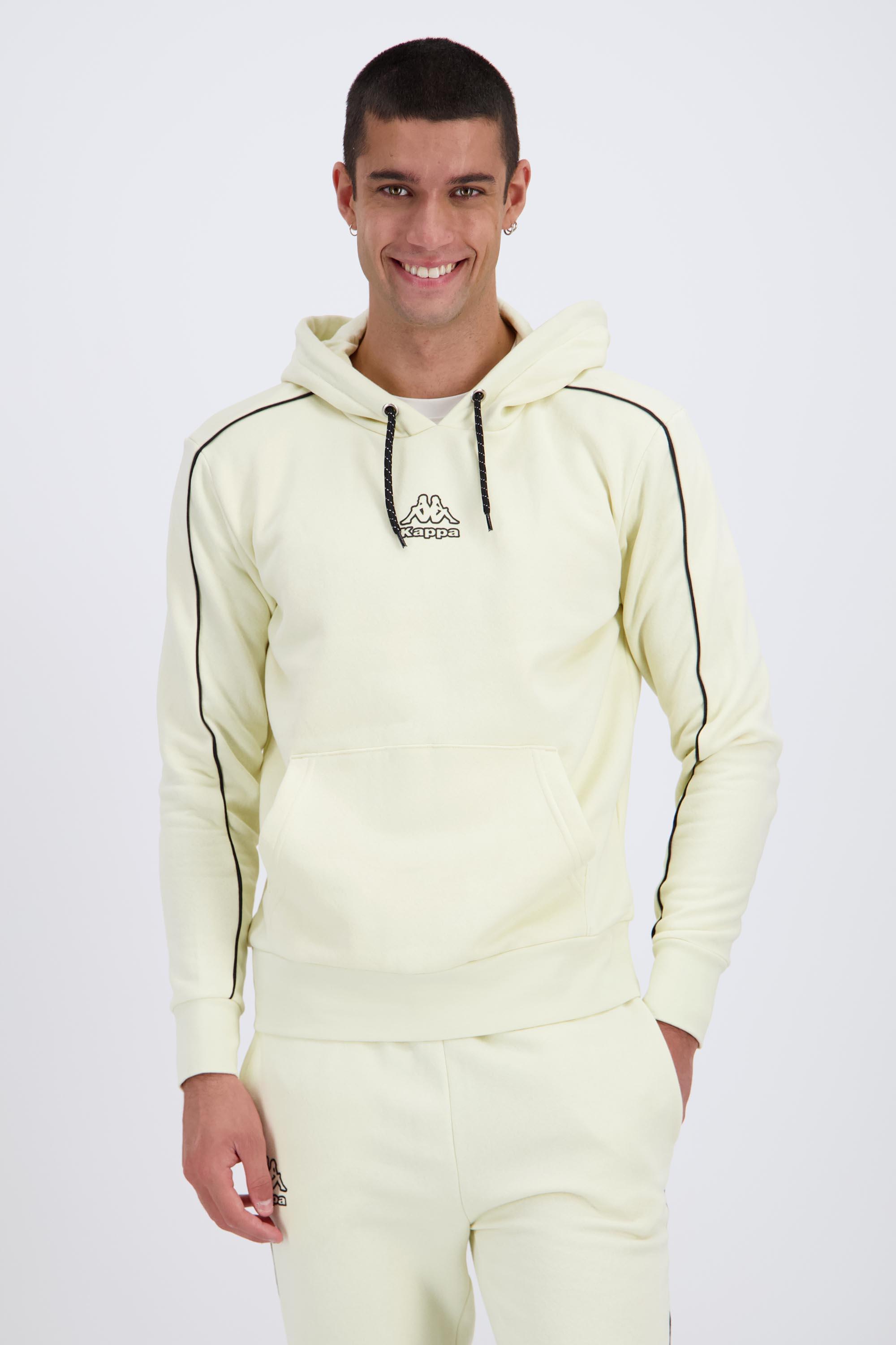 Kappa Gaiver Blanco Sudadera Capucha Hombre Sprinter