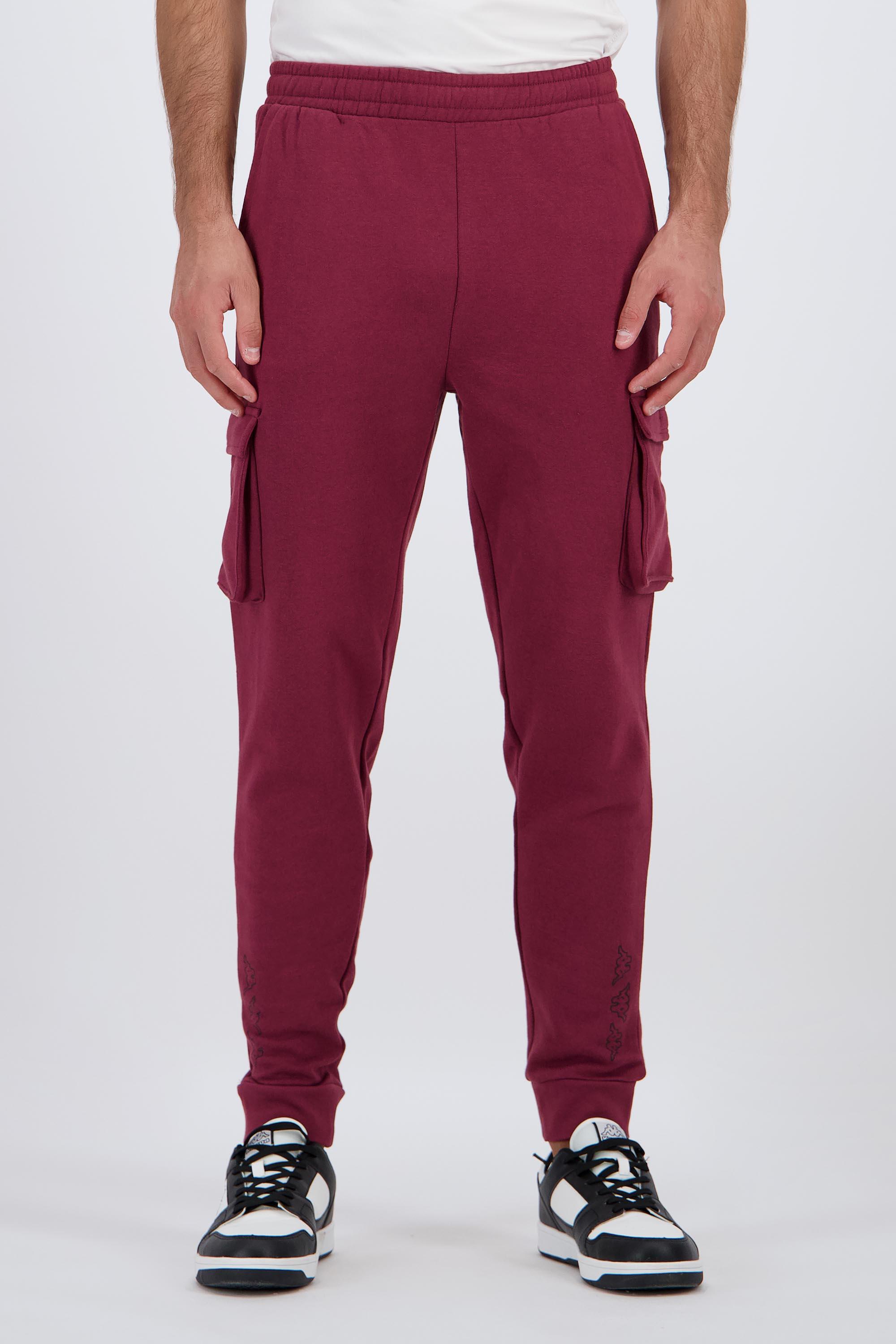 Kappa Gargos - Rojo - Pantalón Cargo Hombre talla S