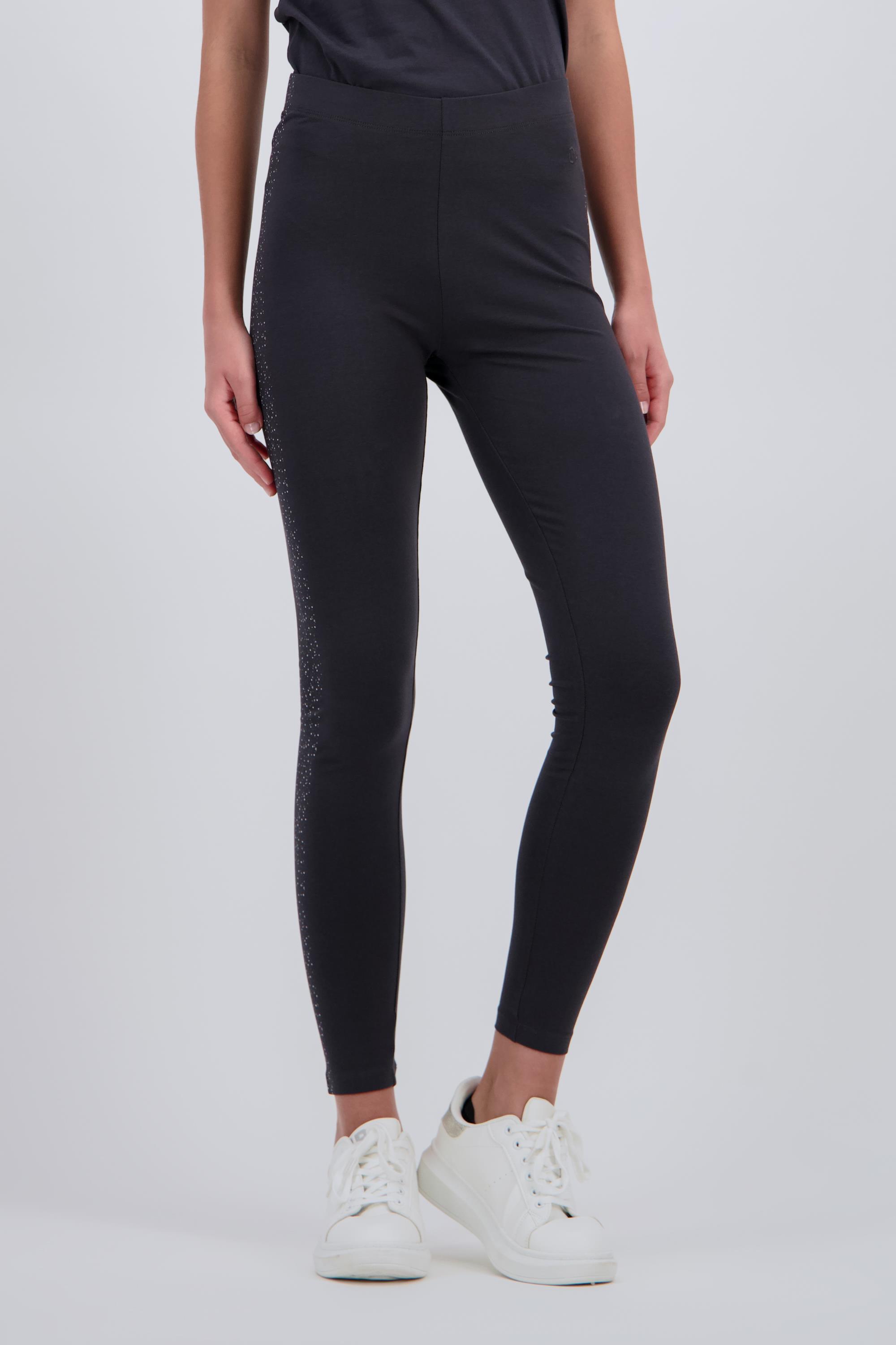Up Stamps - Cinza - Leggings Cintura Alta Mulher tamanho 2XL