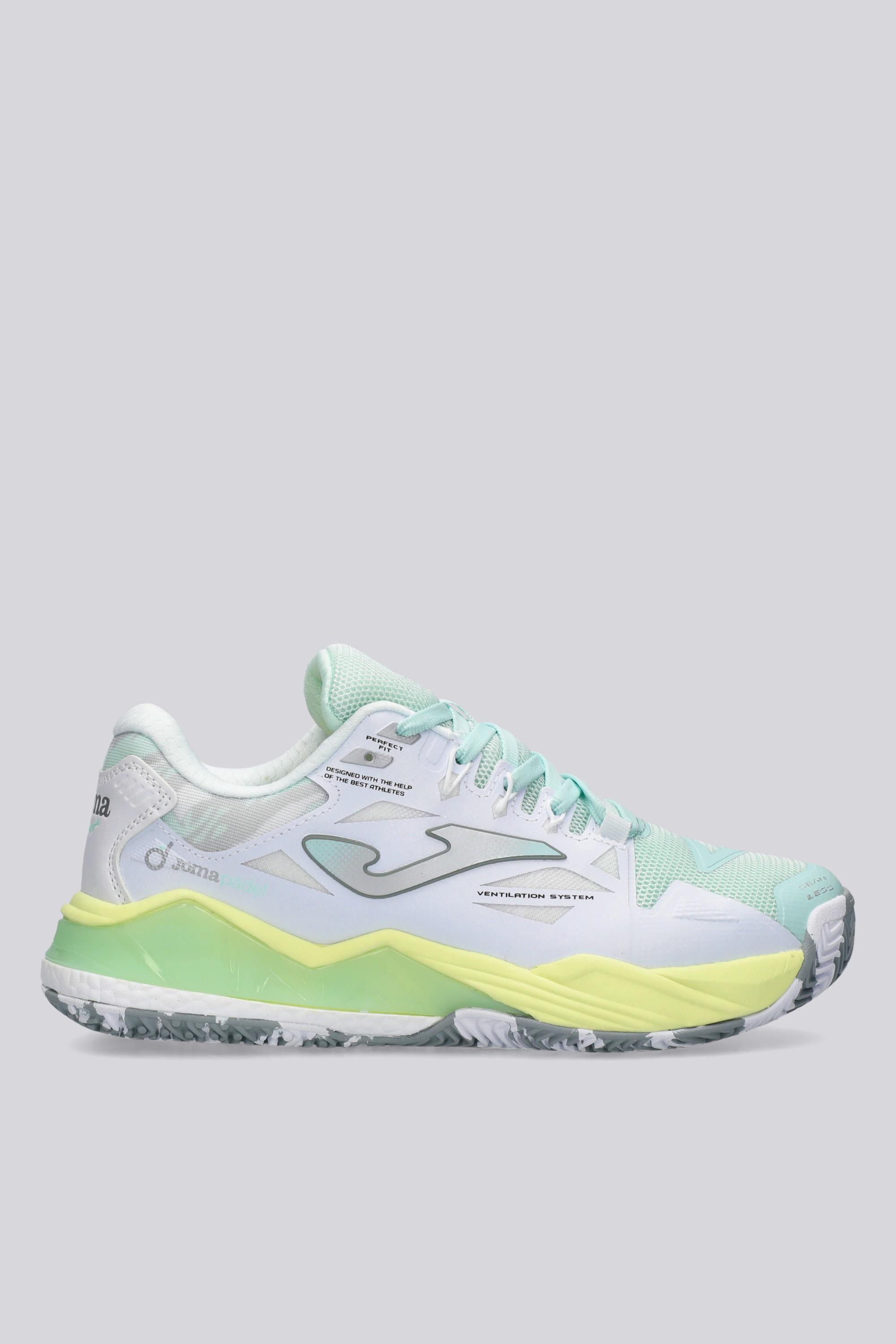 Joma Spin - Blanco - Zapatillas Pádel Mujer MKP
