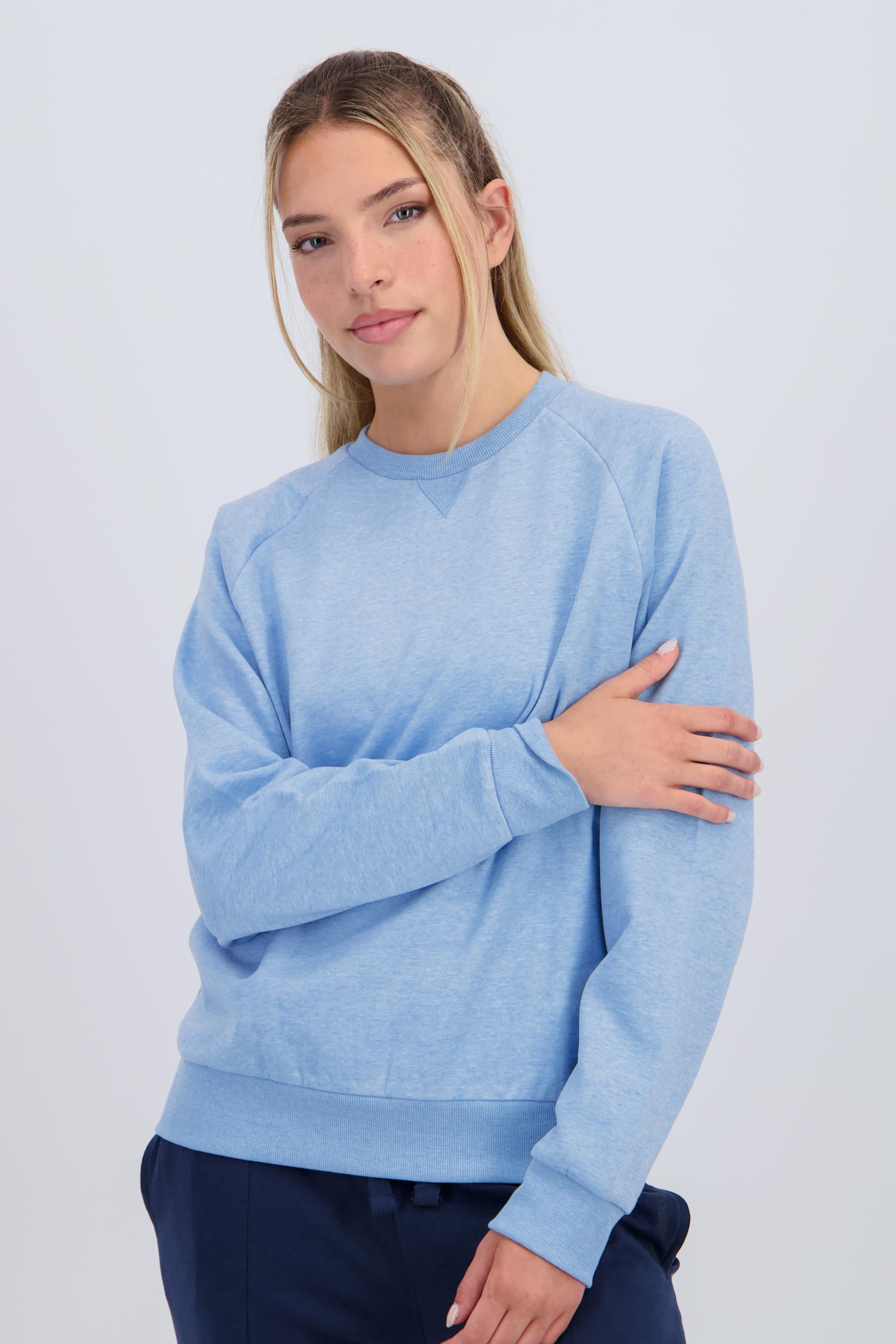 Sudadera Capucha Up - Azul - Sudadera Felpa Mujer talla
