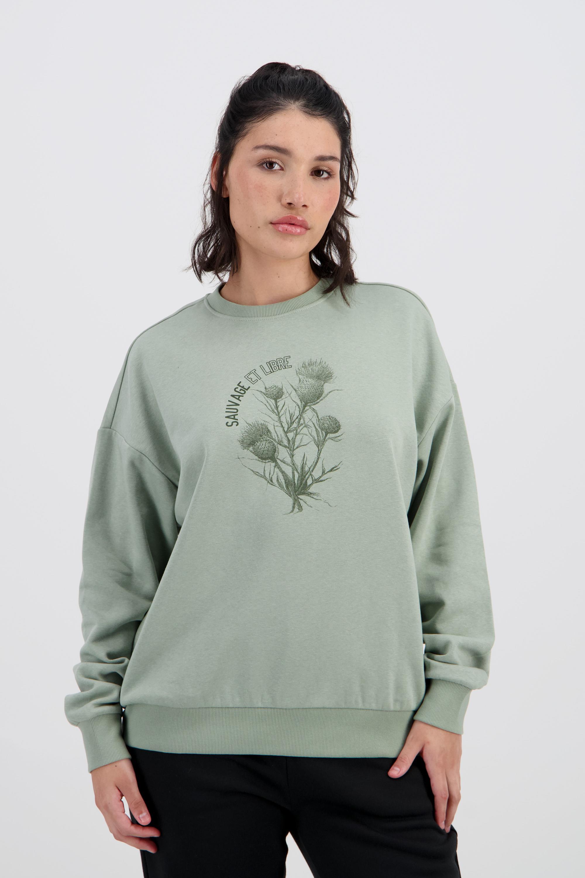 Up Stamps - Kaki - Sudadera Mujer talla S