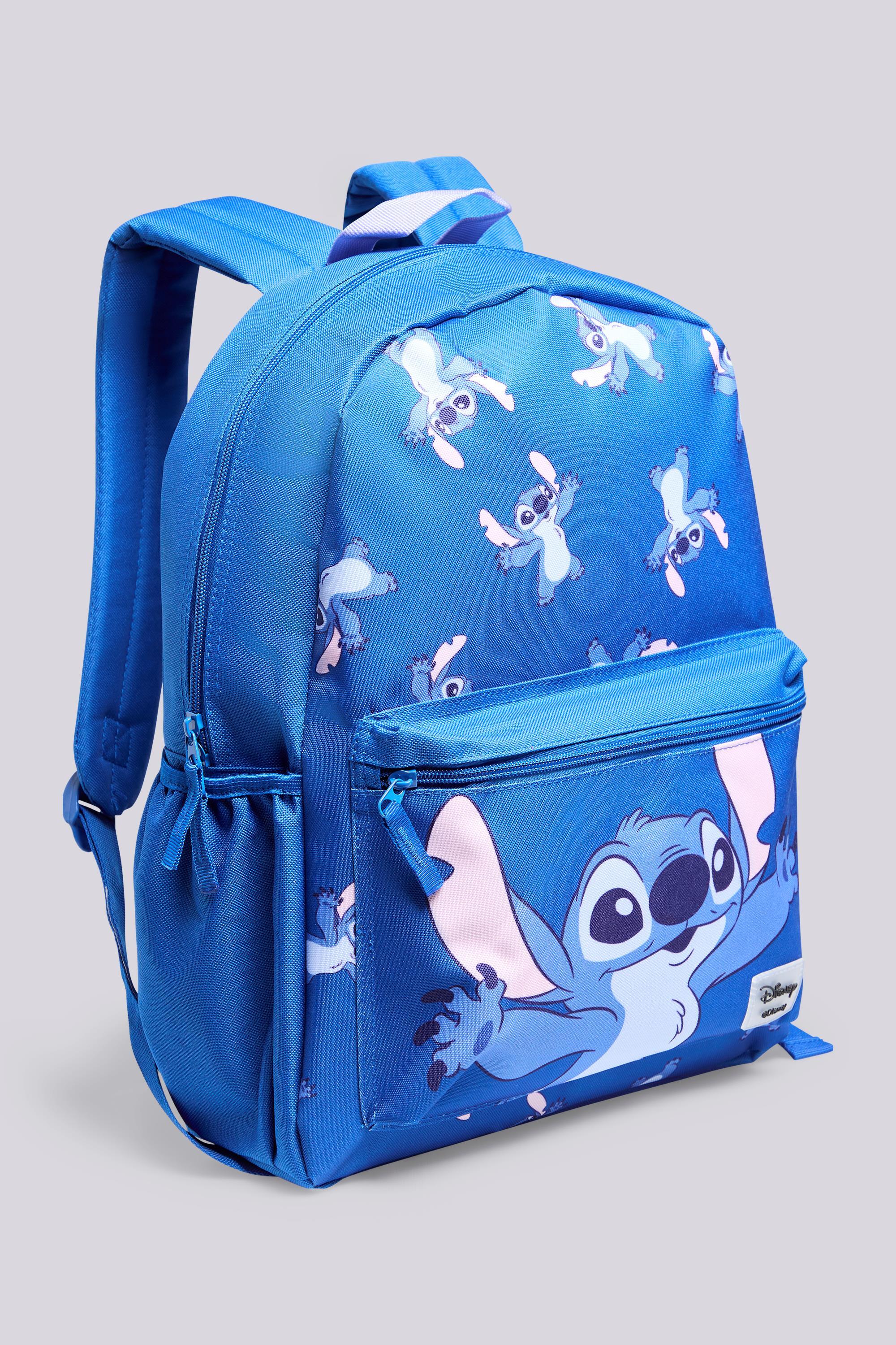 Mochila Guardería Pequeña Stitch Azul talla T.U.