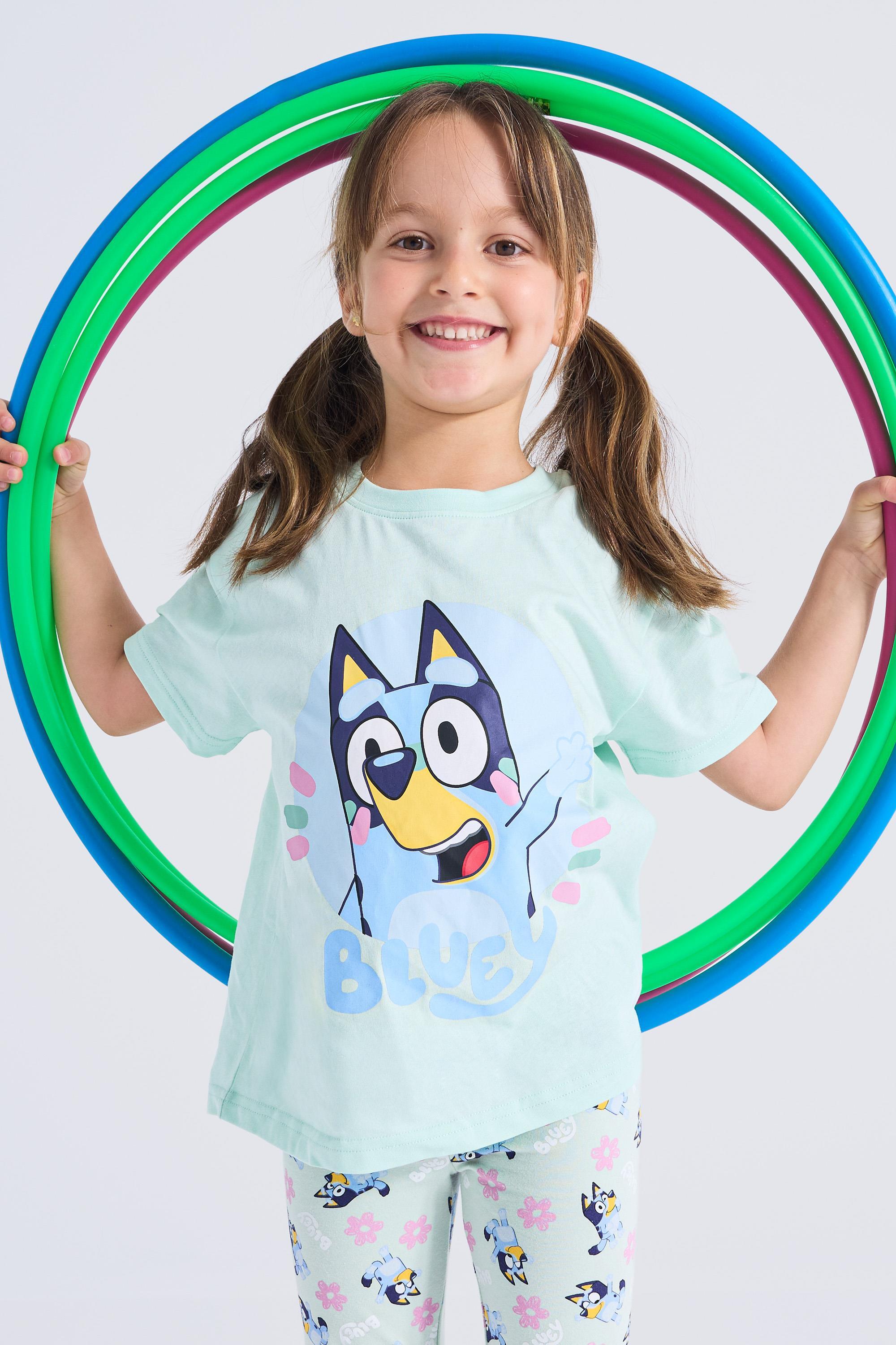 Camiseta Bluey - Blanco - Camiseta Niña talla 6