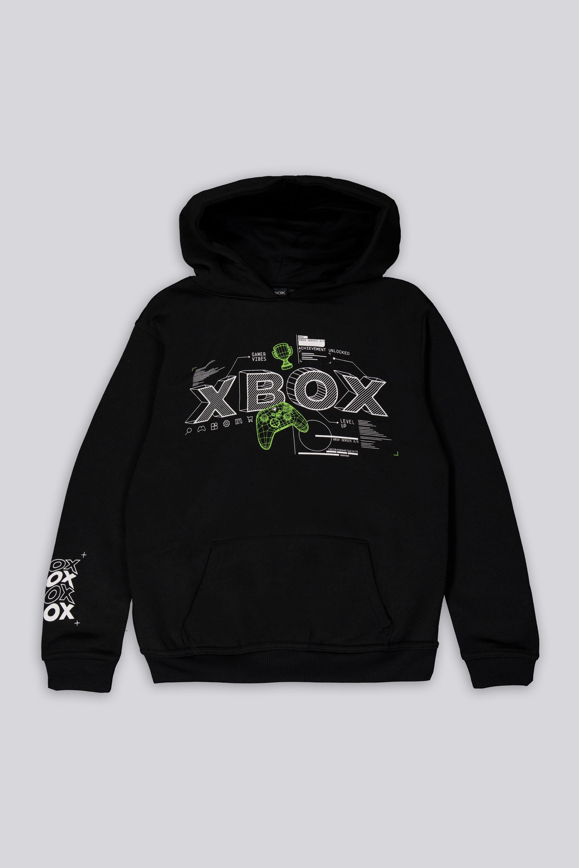 Sudadera Xbox - Negro - Sudadera Niño talla 14