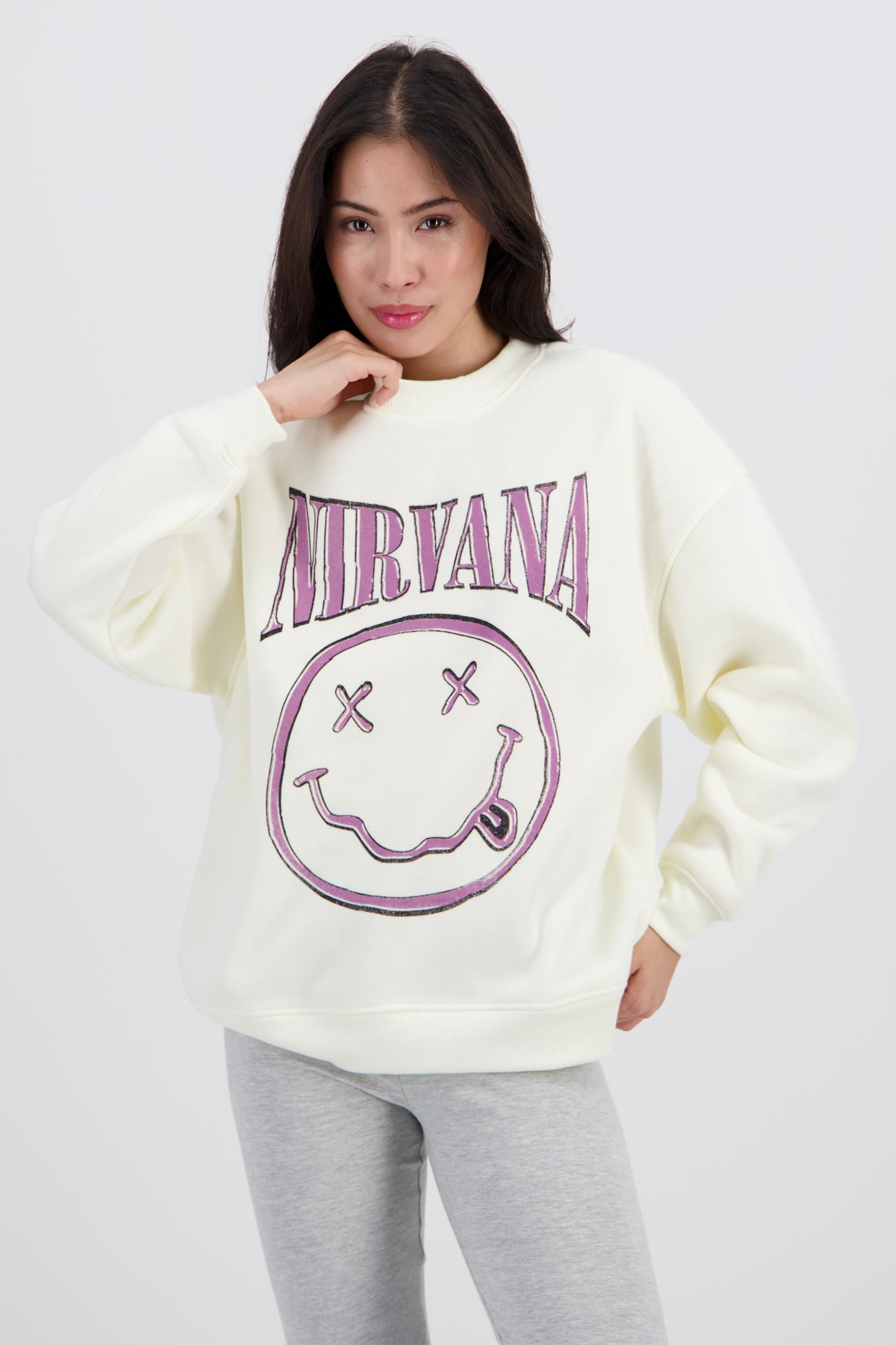 Sudadera Nirvana - Arena - Sudadera Mujer talla