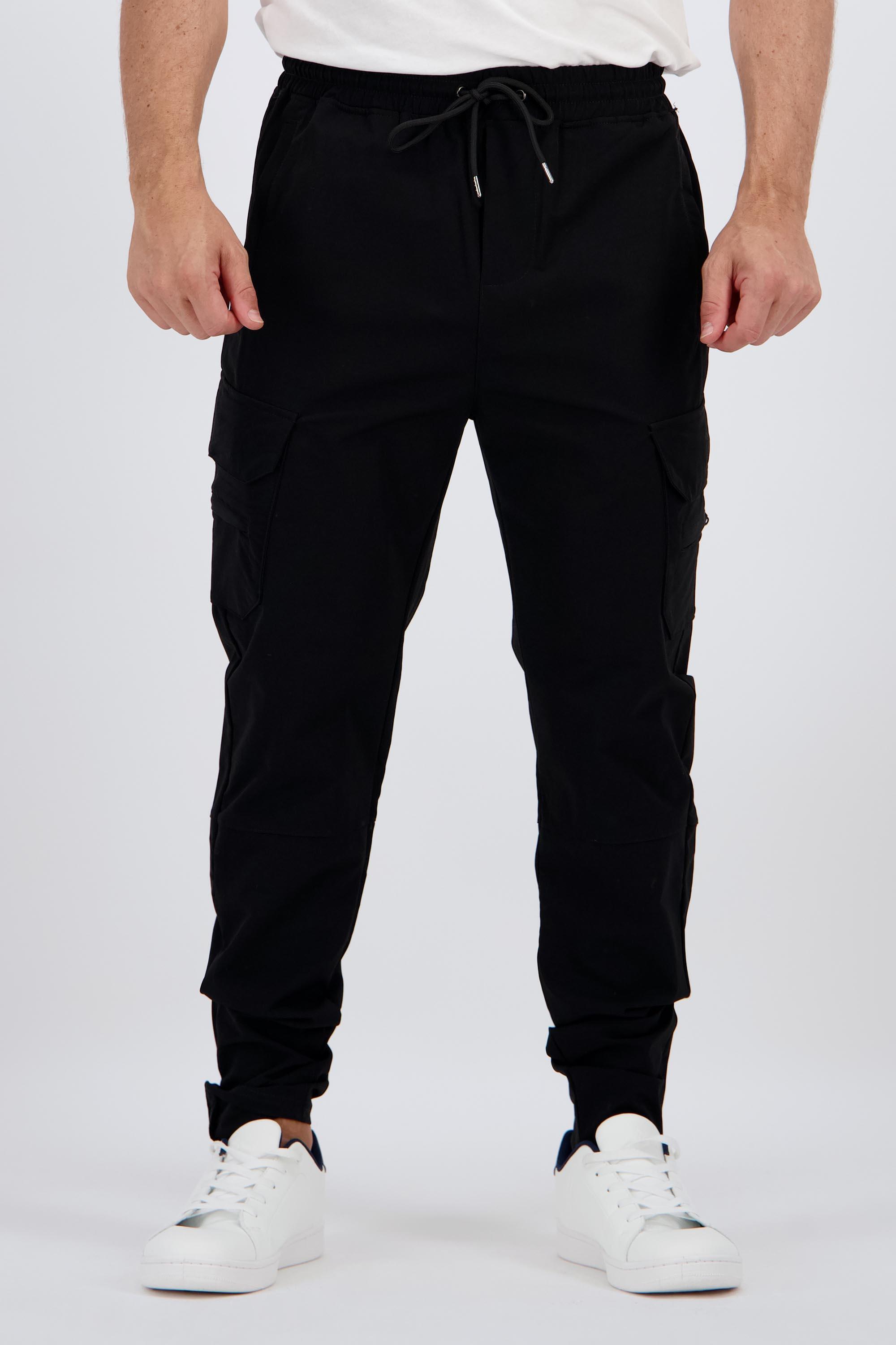 Small Logo - Negro - Pantalón Hombre talla