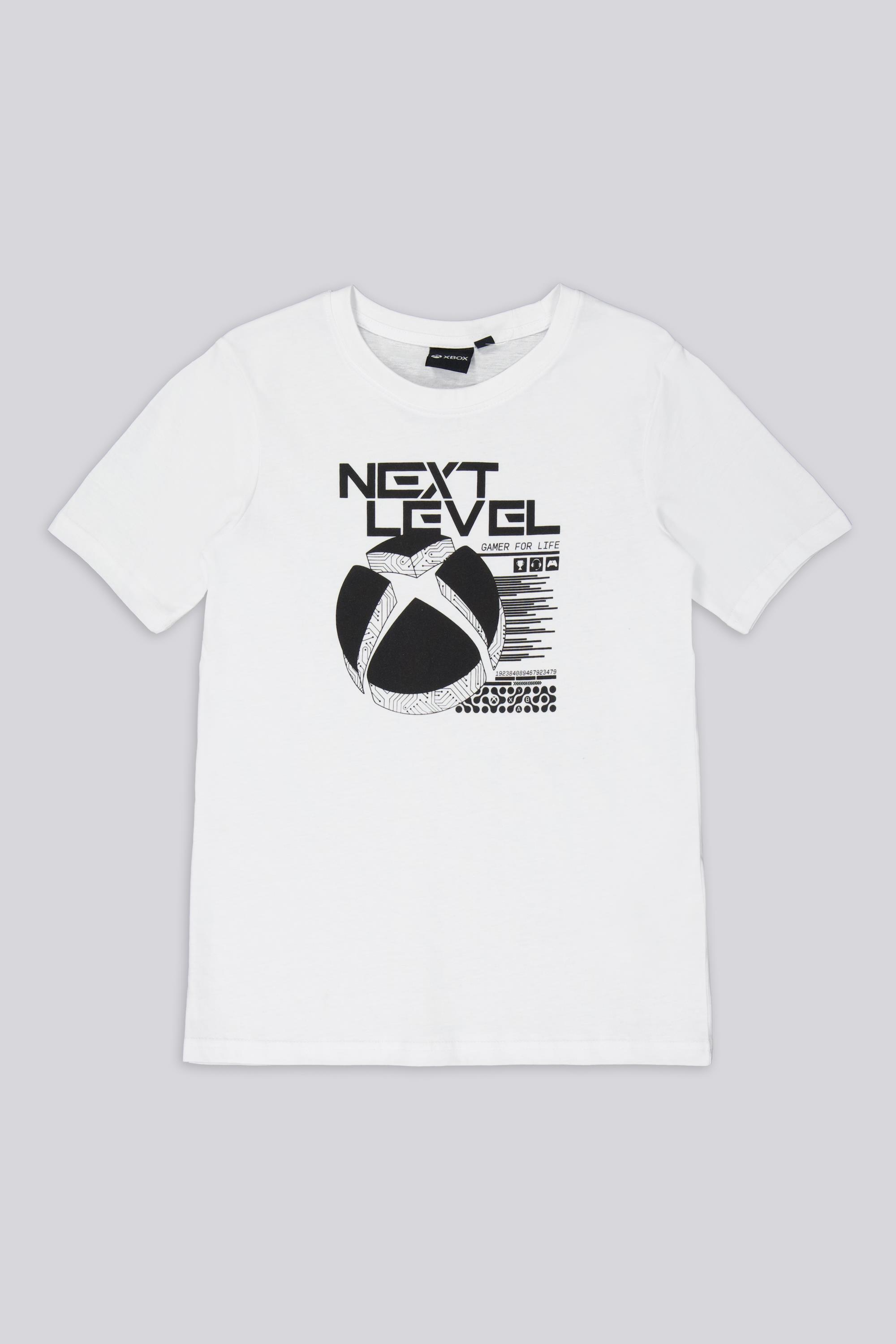 Camiseta Xbox - Blanco - Camiseta Algodón Niño talla 10