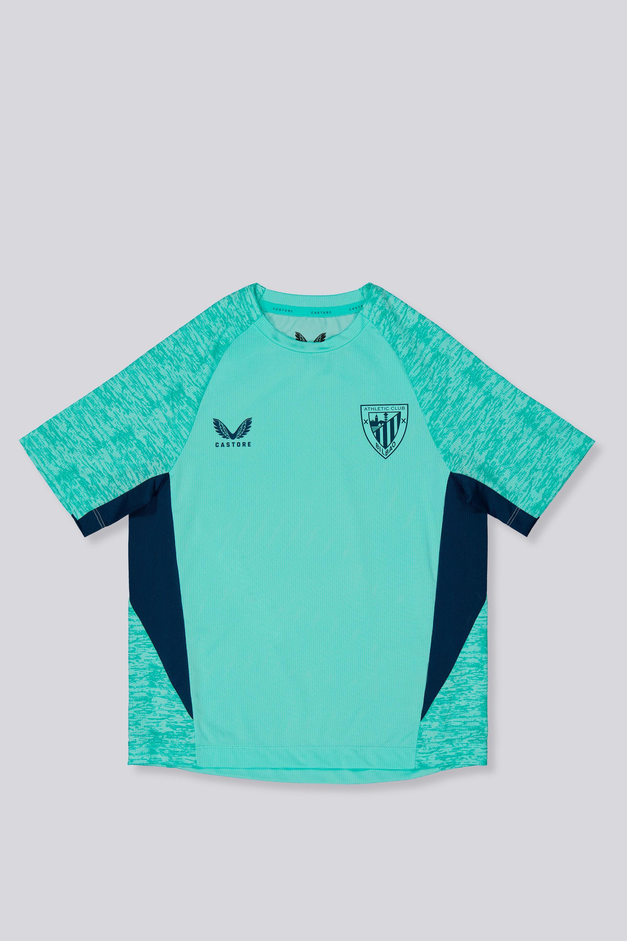 Camiseta Athletic Club Entr 25/26 - Turquesa - Jr talla 14