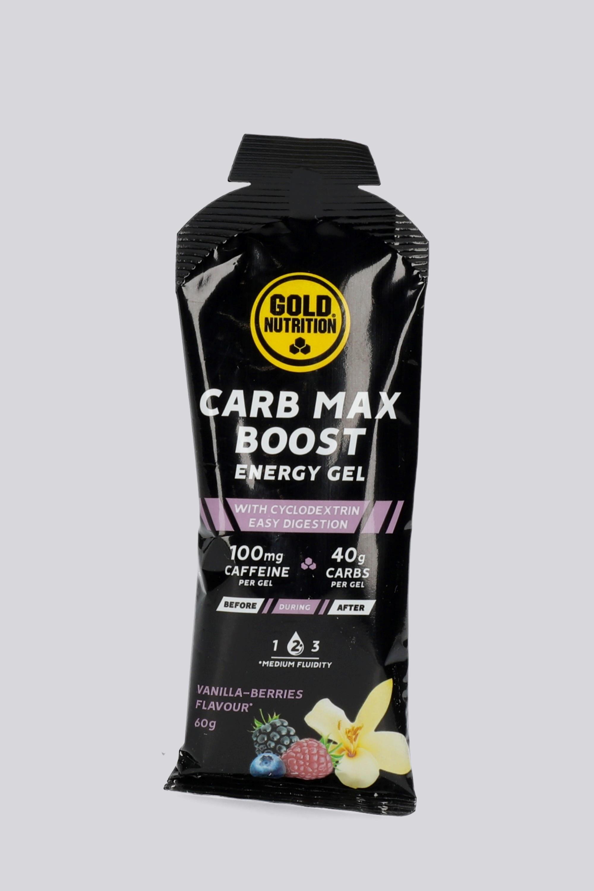 Gold Nutrition Carb Max - Gel Energético 60 Gr. talla T.U.
