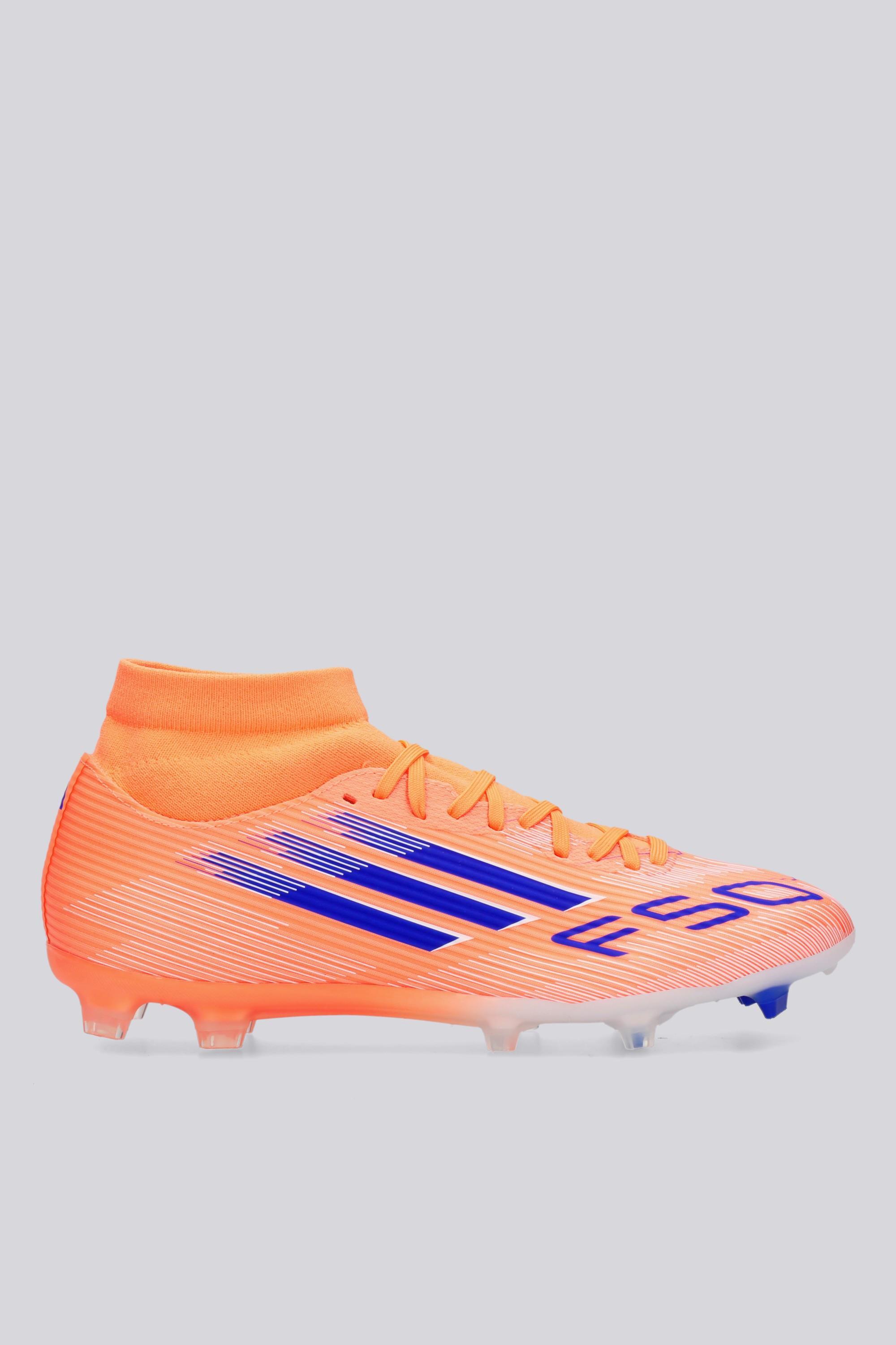 adidas F50 League Mid FG MG - Azul - Botas Fútbol Tacos | Sprinter