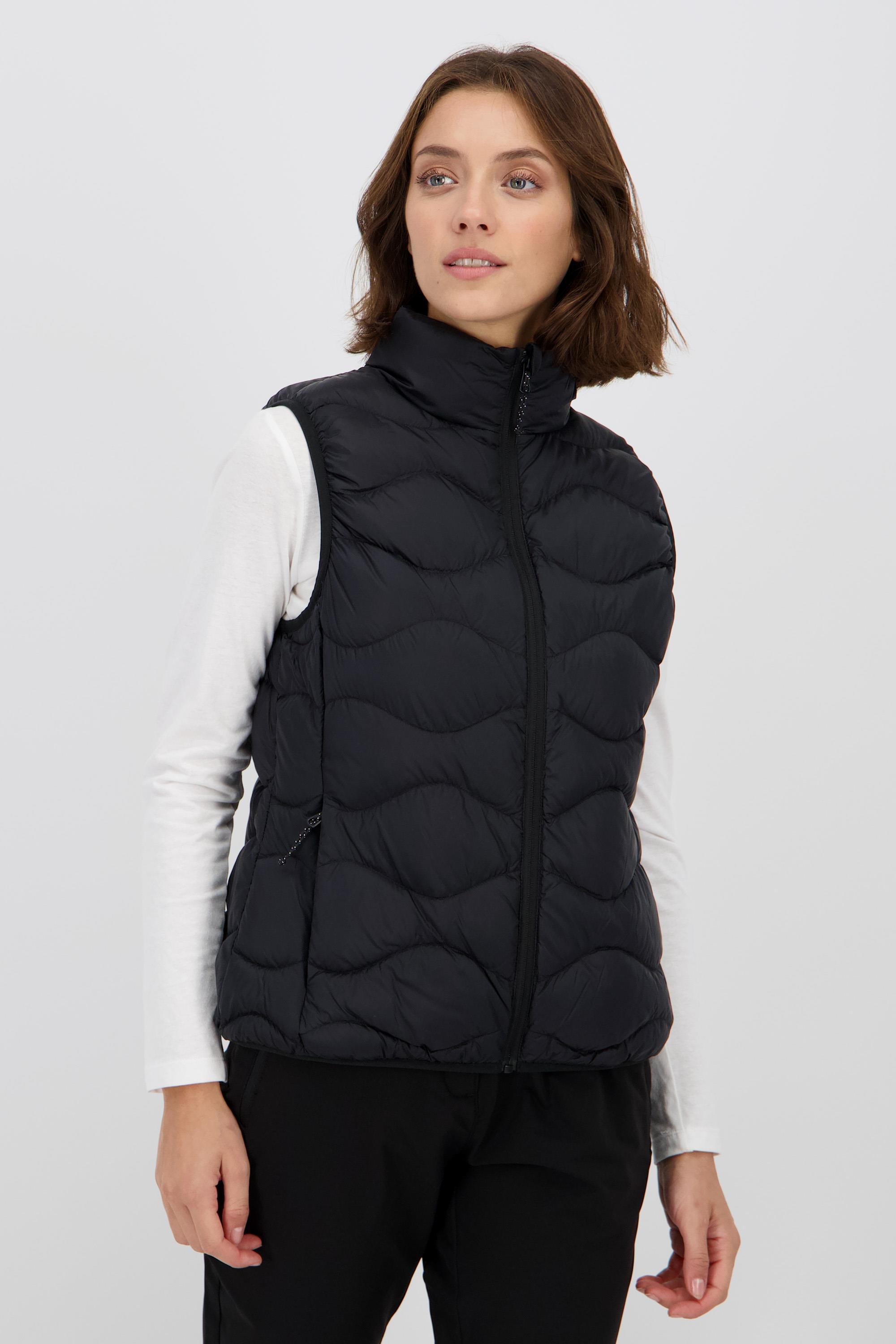 Onpelli - Negro - Chaleco Acolchado Mujer talla