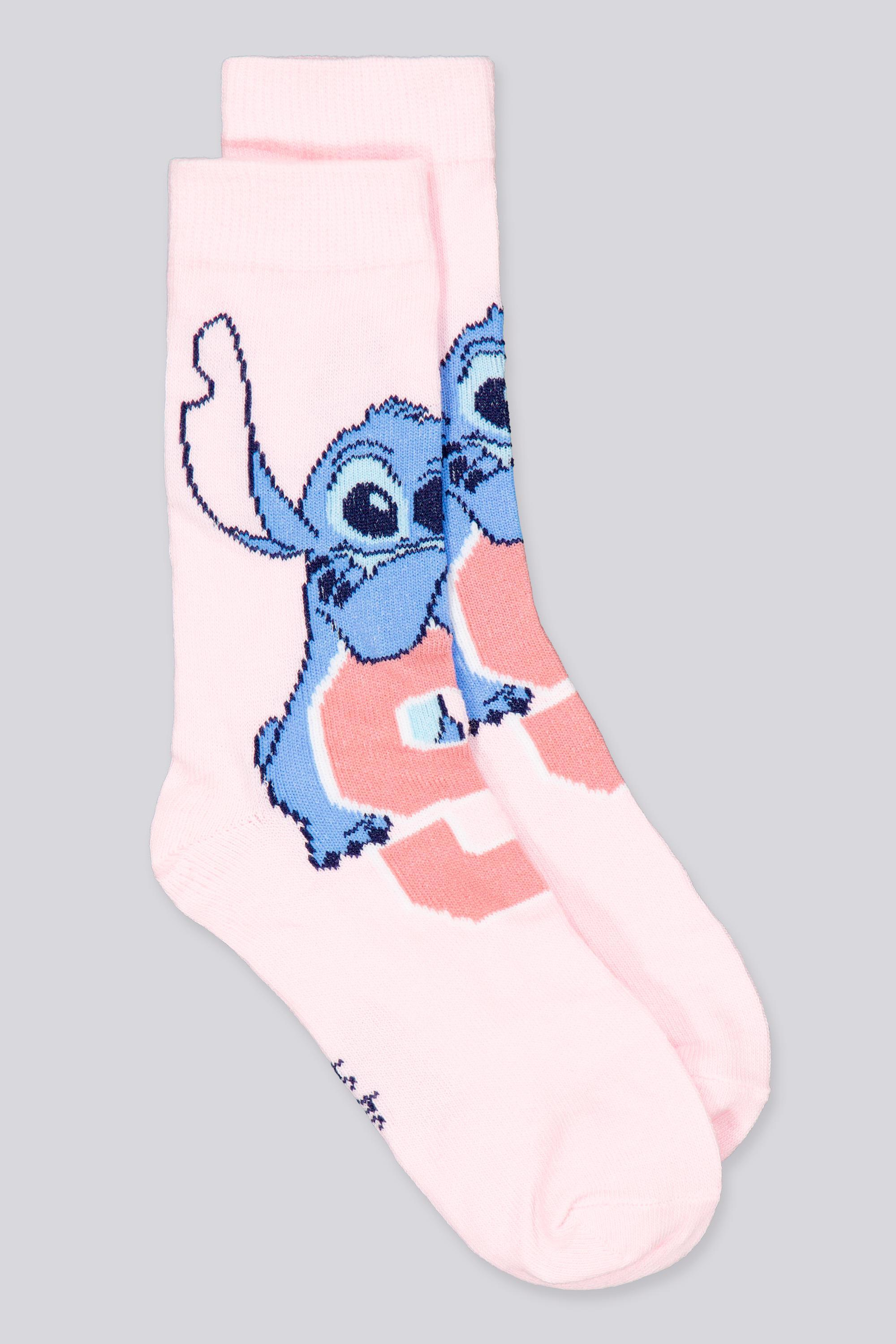 Calcetines Stich - Rosa - Calcetines Niña talla M