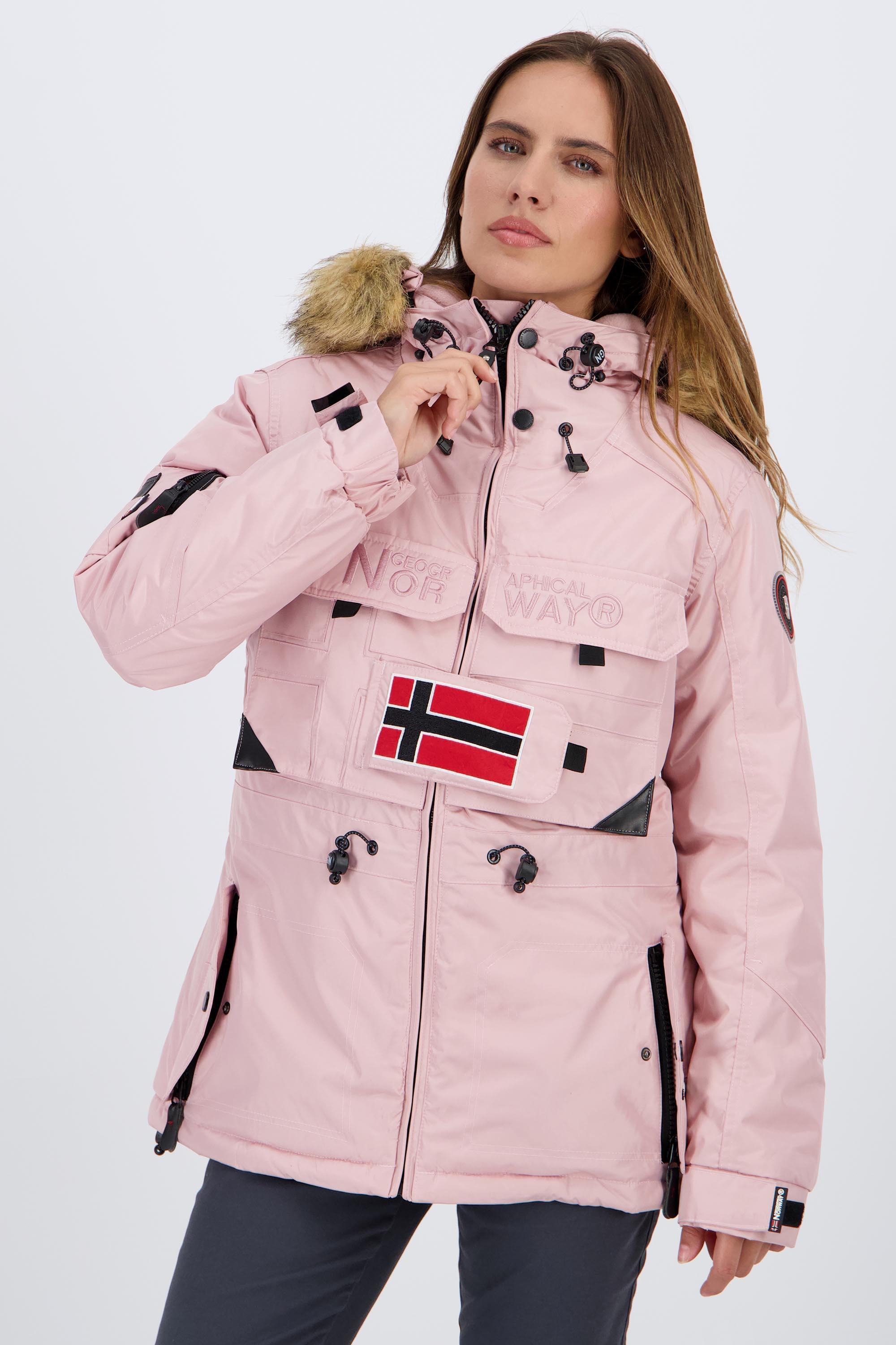 Geographical Norway Bellaciao - Rosa - Anorak Mujer talla M