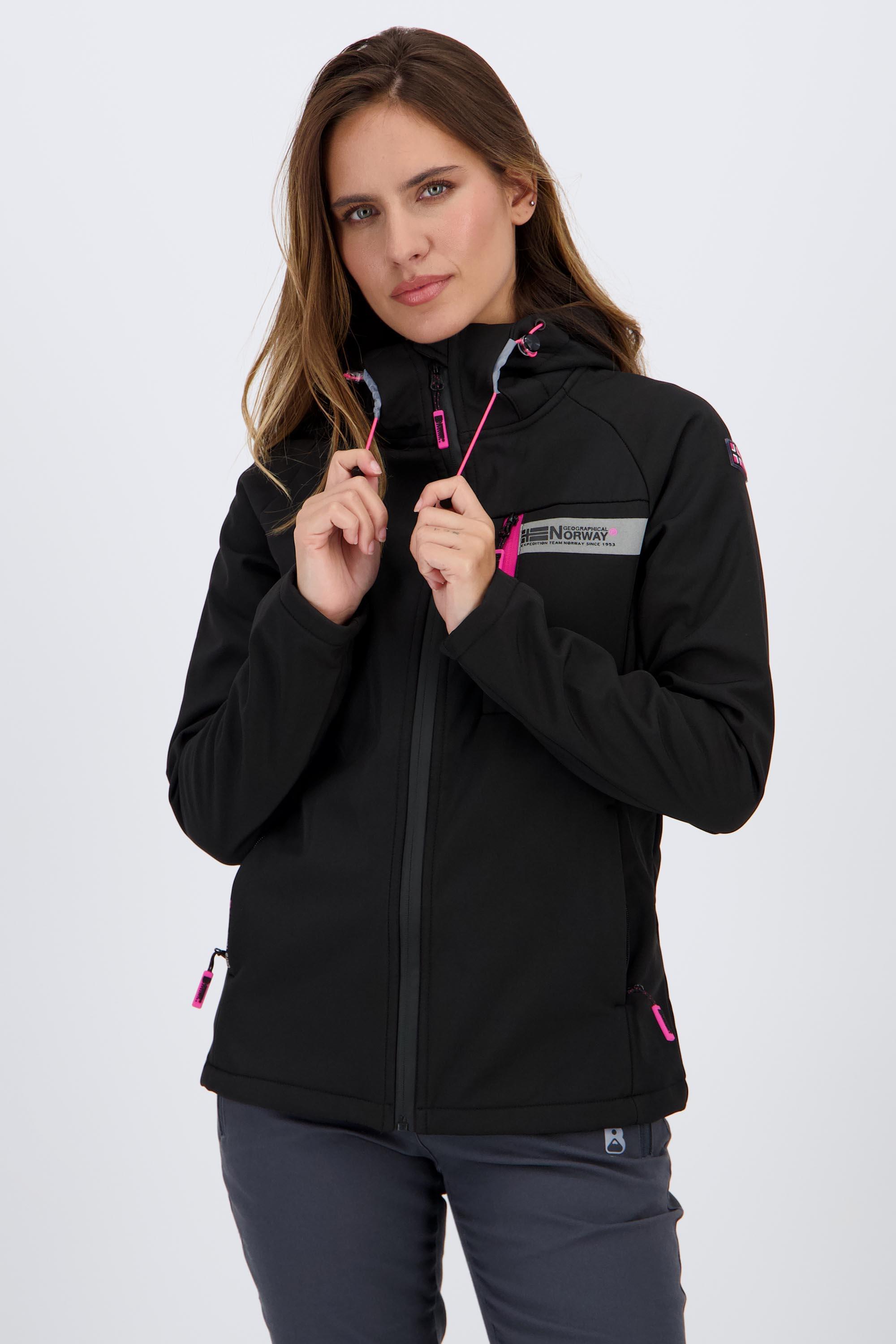 Geographical Norway Tendresse - Negro - Softshell Mujer talla L
