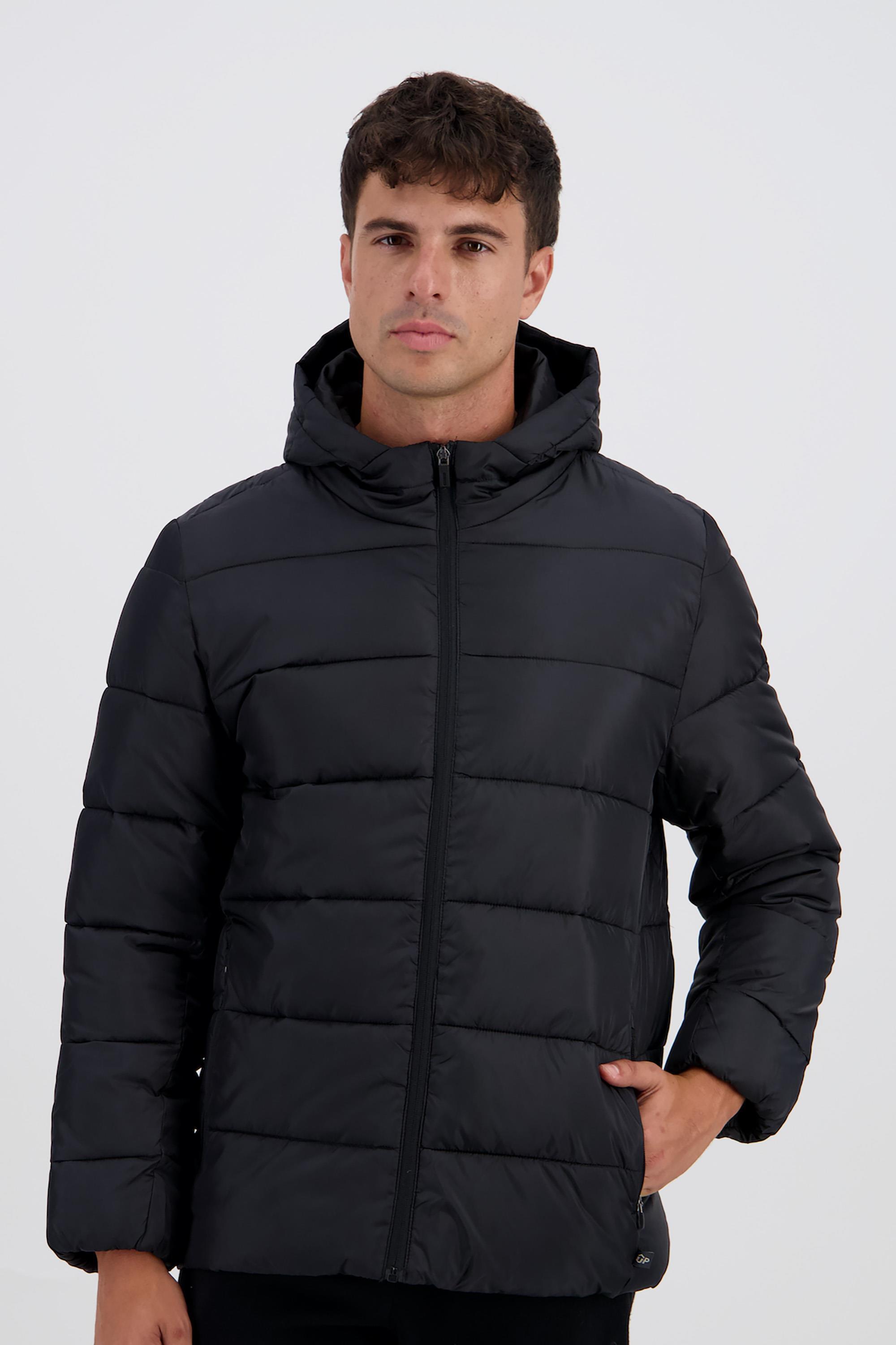 Parka Up - Negro - Chaqueta Capucha Hombre talla 2XL