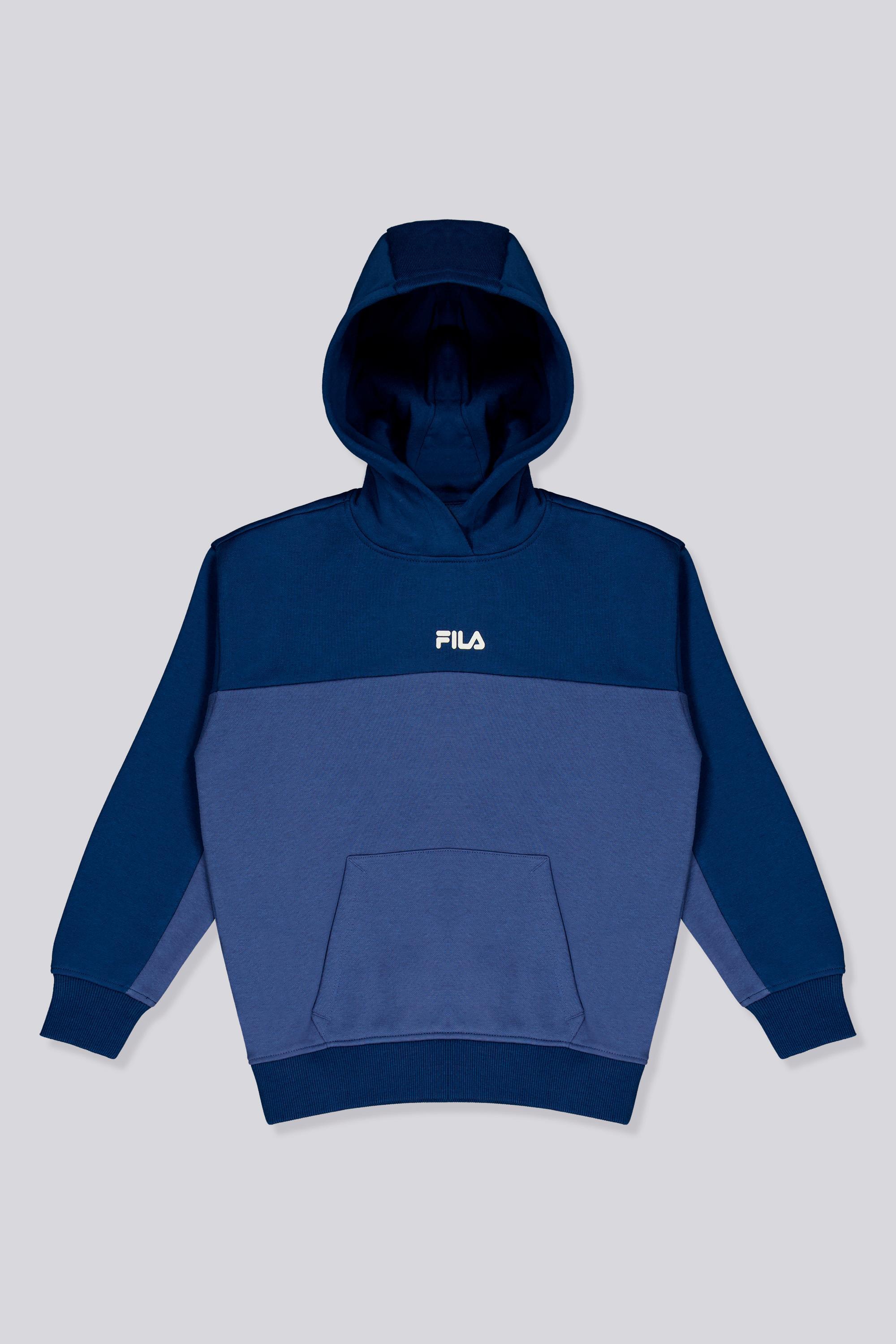 Sudadera Capucha Fila - Denim - Sudadera Niño talla 8