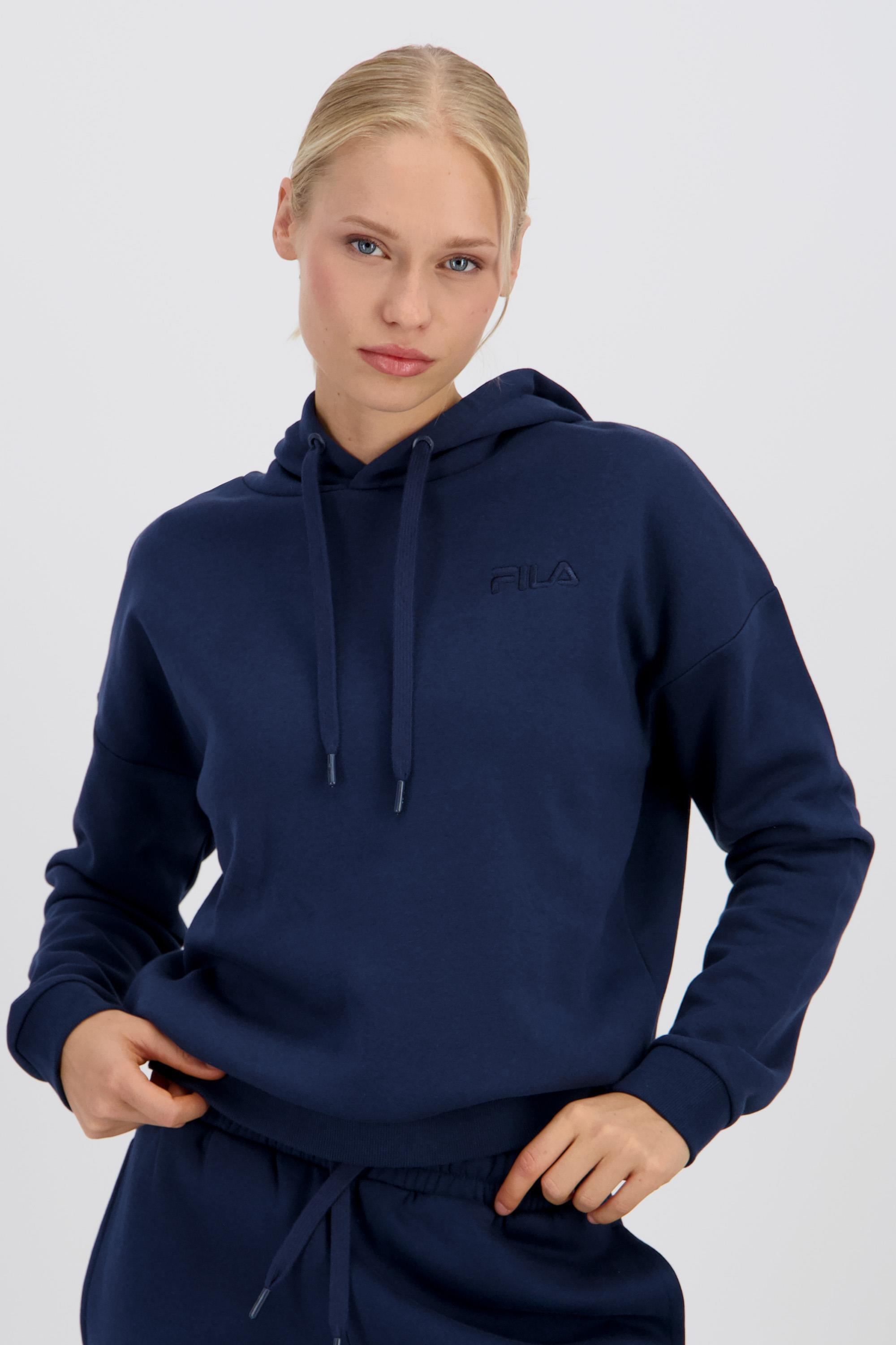Sudadera Capucha Fila - Azul - Sudadera Mujer
