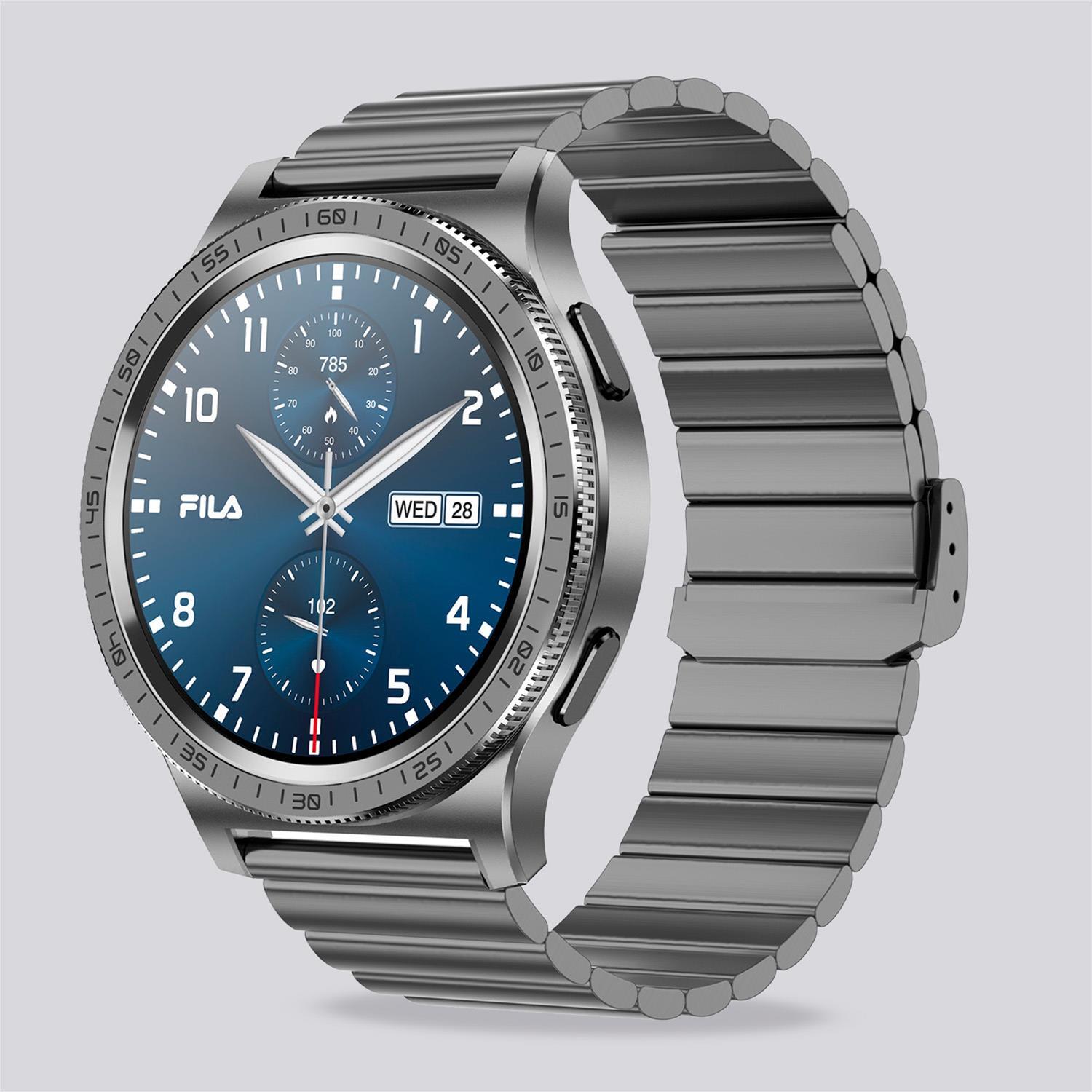 Fila F90 - Plateado - Reloj Deportivo Running talla UNICA