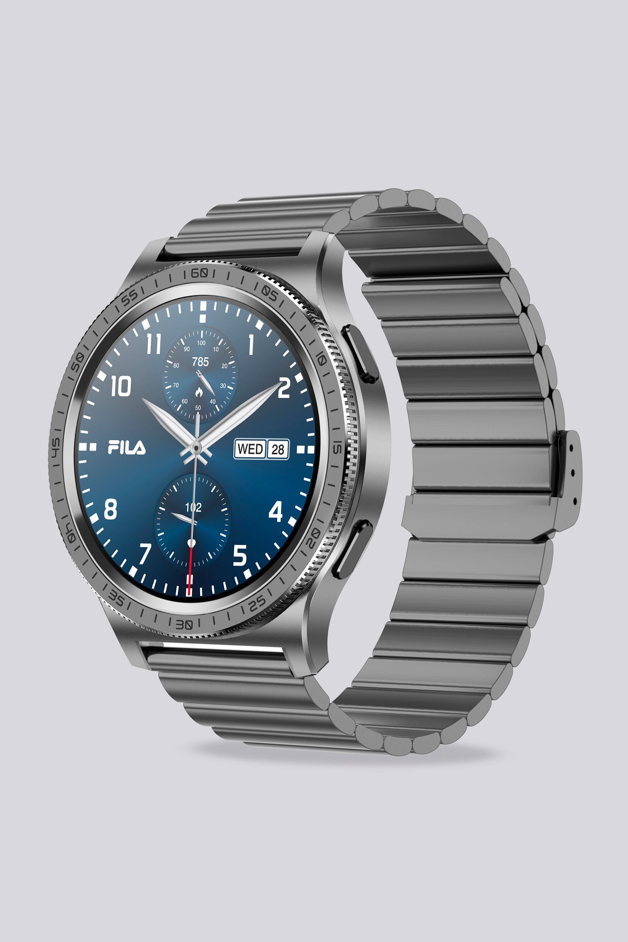 Relojes Digitales Reloj Fila Hombre Deportivo Fila F90 Plateado