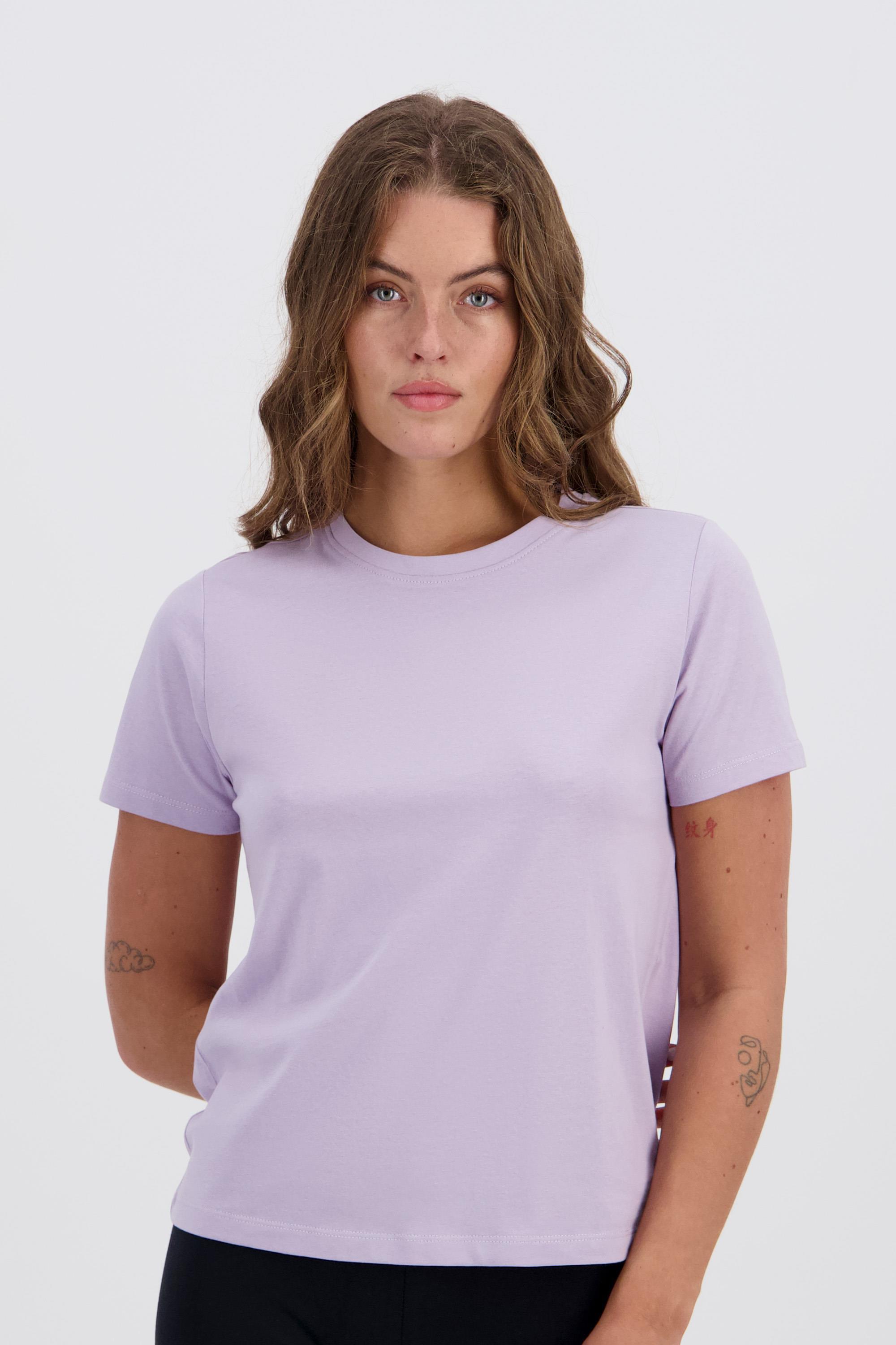Camiseta Up - Malva - Camiseta Algodón Mujer talla XS