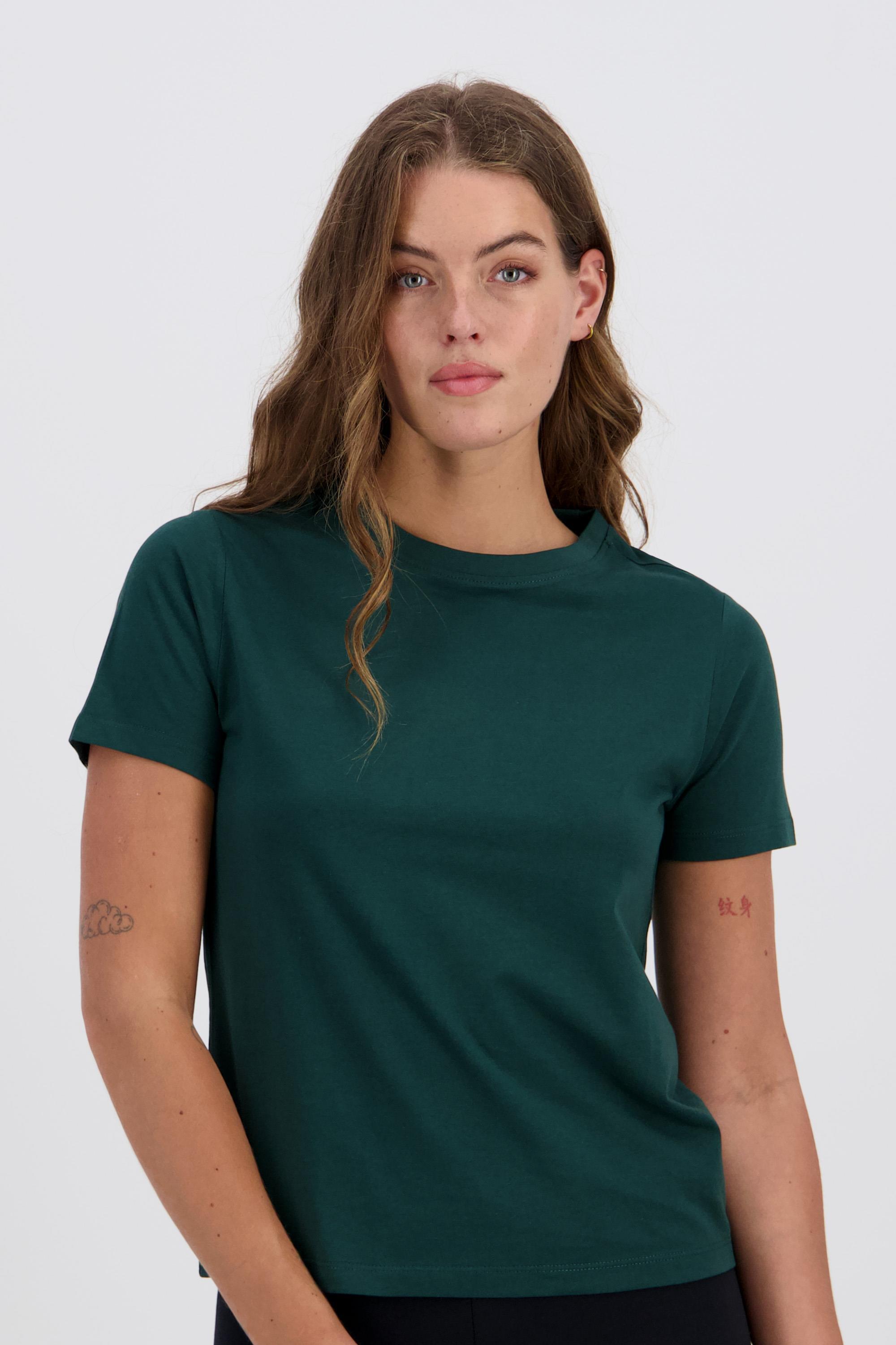 Camiseta Up - Verde - Camiseta Algodón Mujer talla 2XL