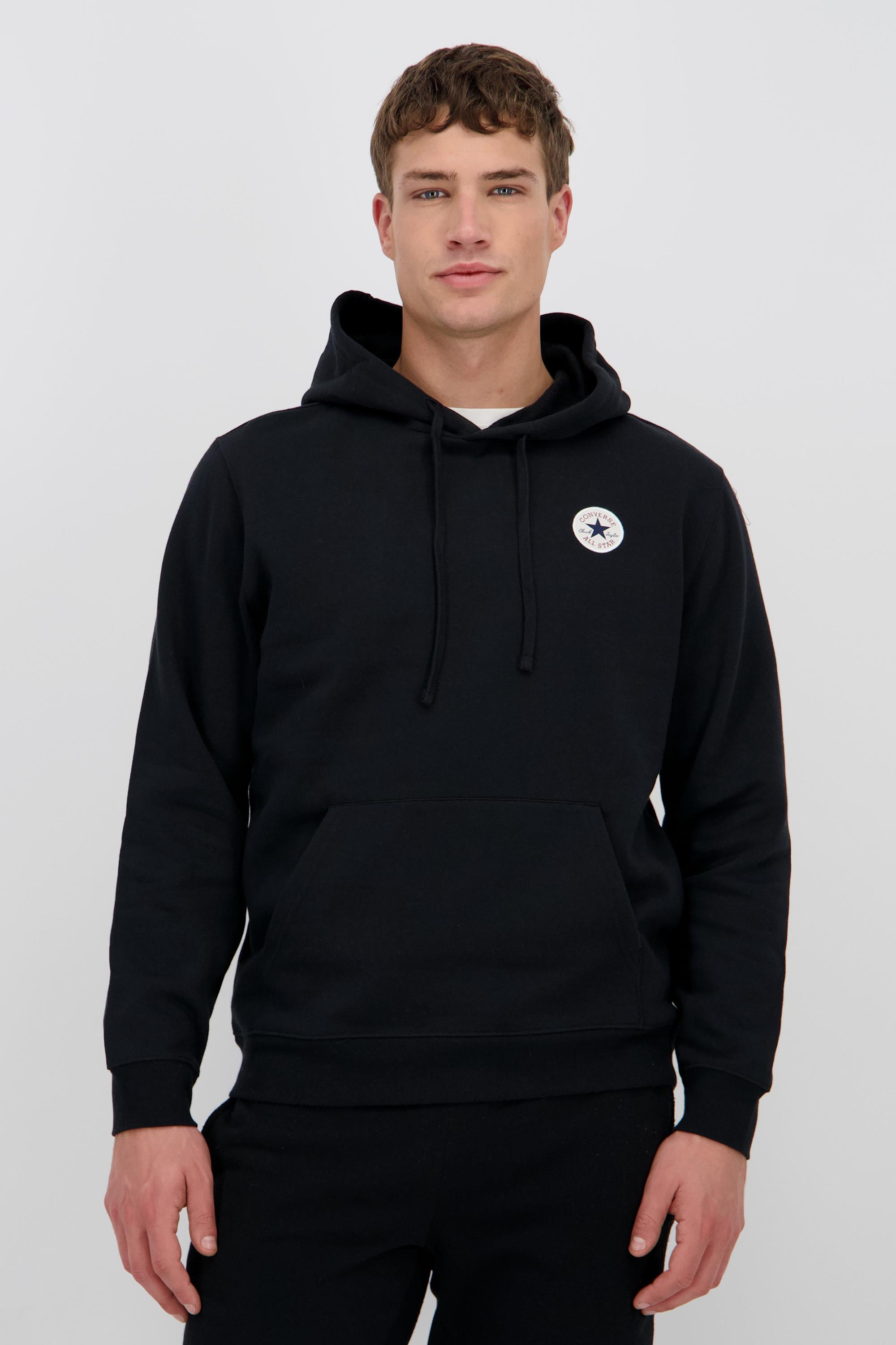 Converse Small Patch - Negro - Sudadera Hombre talla XL