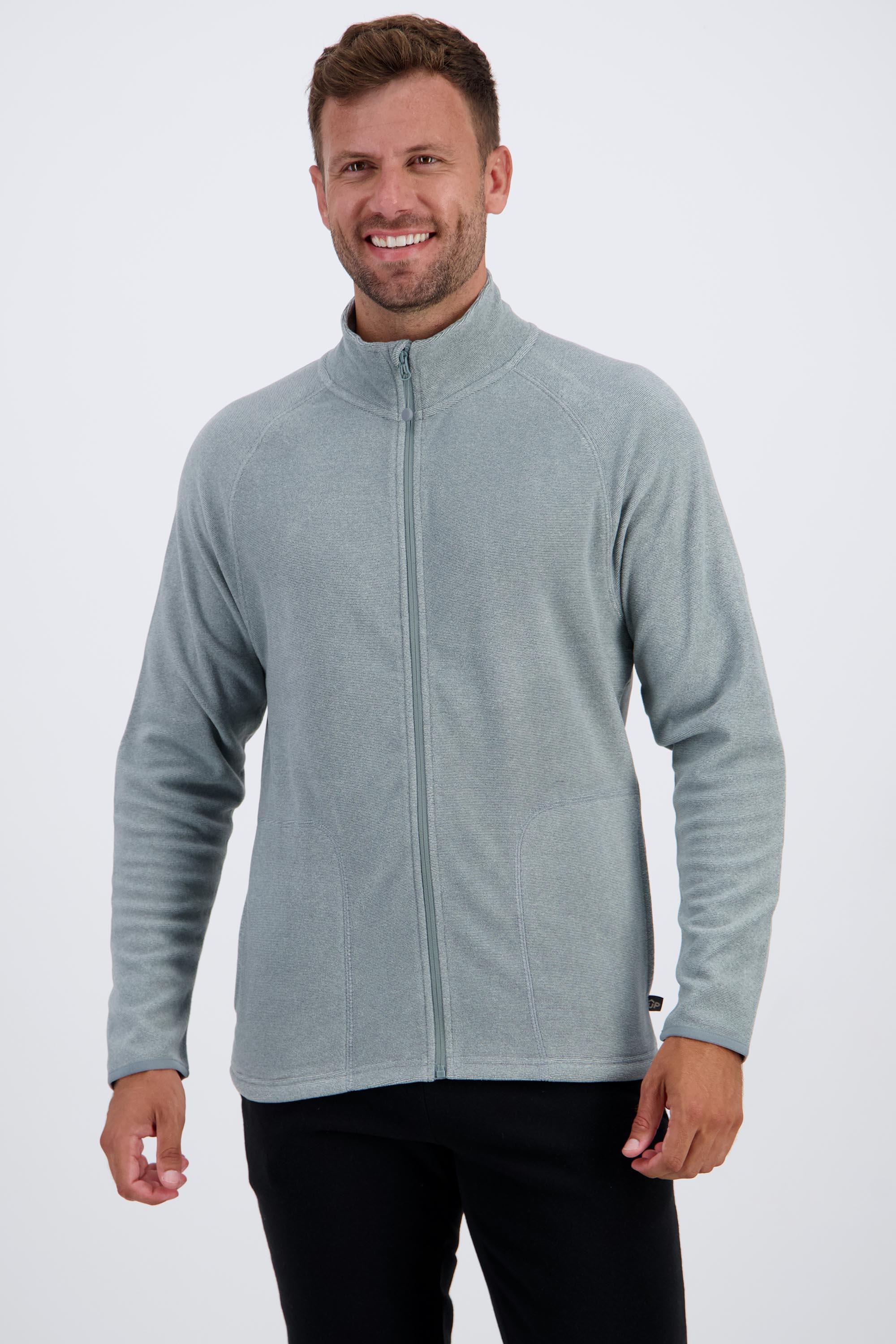 Forro Polar Up - Gris - Forro Polar Rayas Hombre talla M