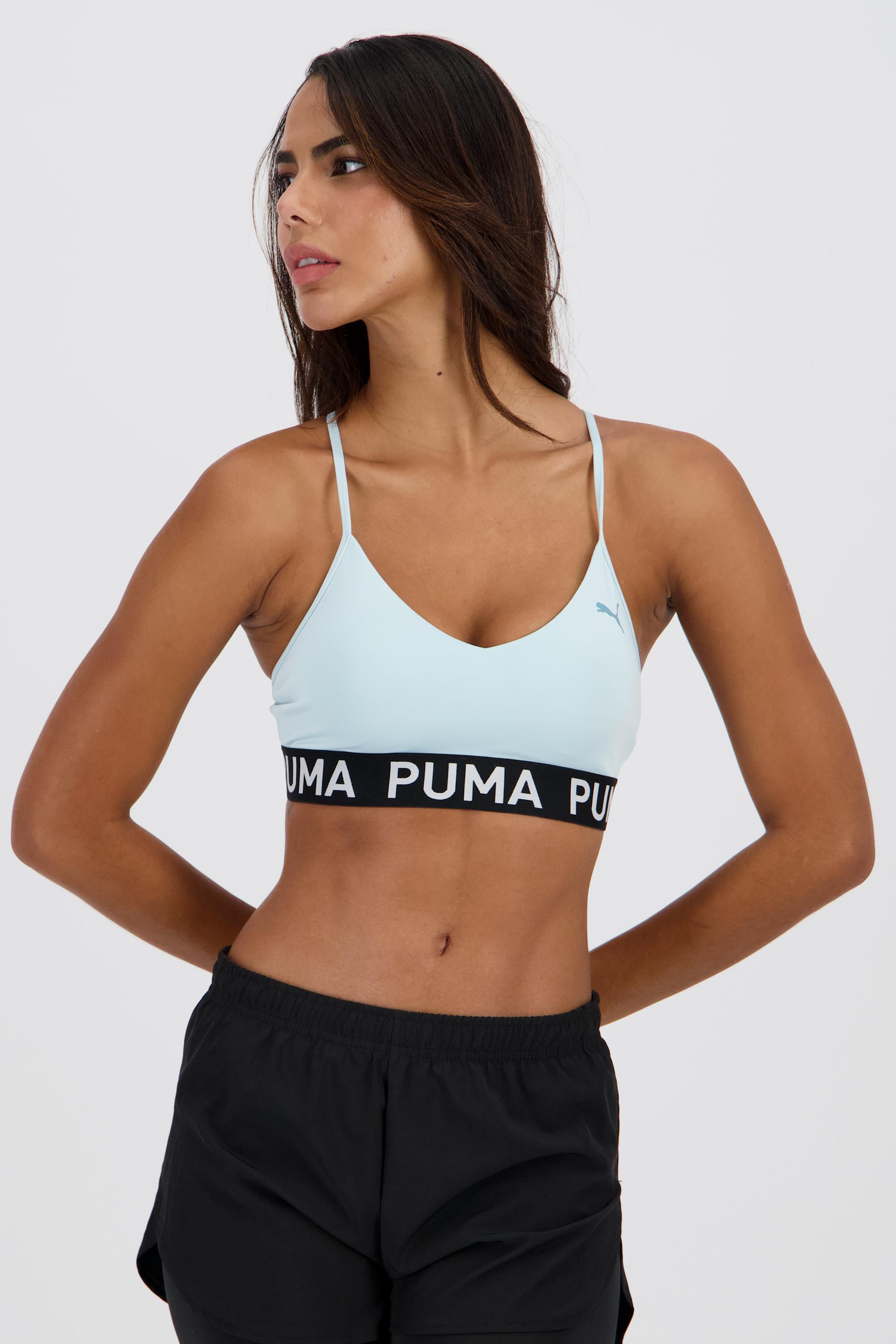 Top Puma - Azul - Sujetador Deportivo Mujer talla