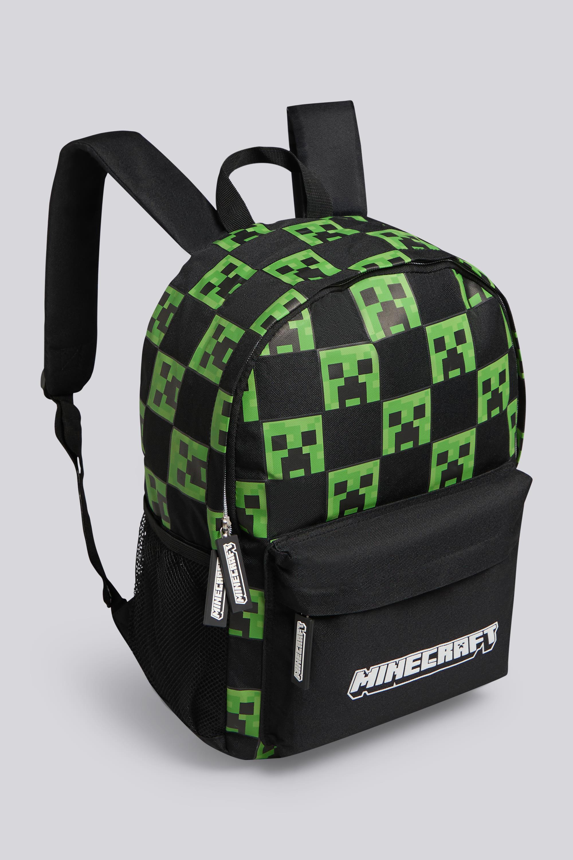 Mochila Minecraft - Negro - Mochila Niños talla T.U.