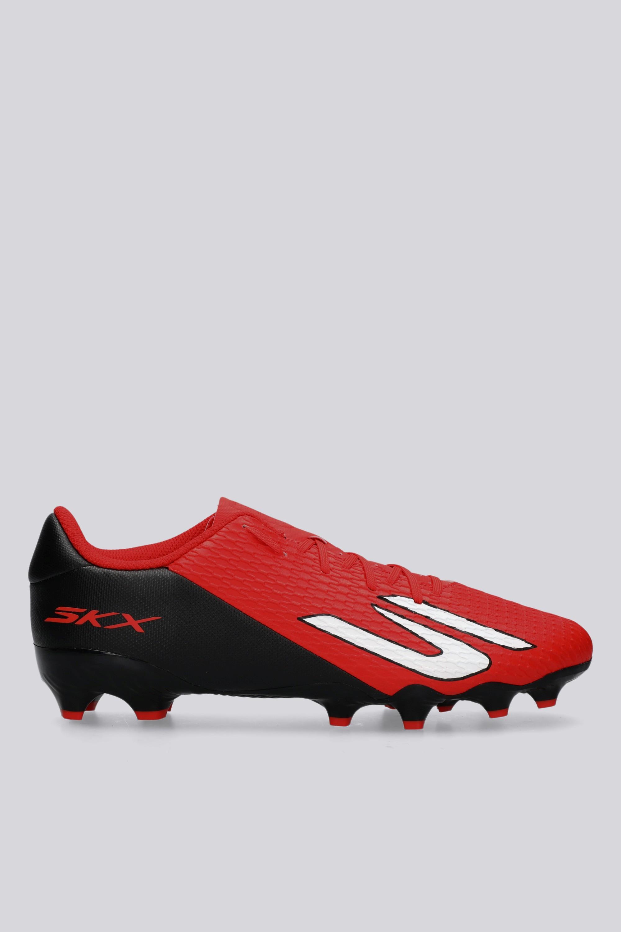 Botas Fútbol Tacos Skechers Skx 2 Club MG Rojas talla 43