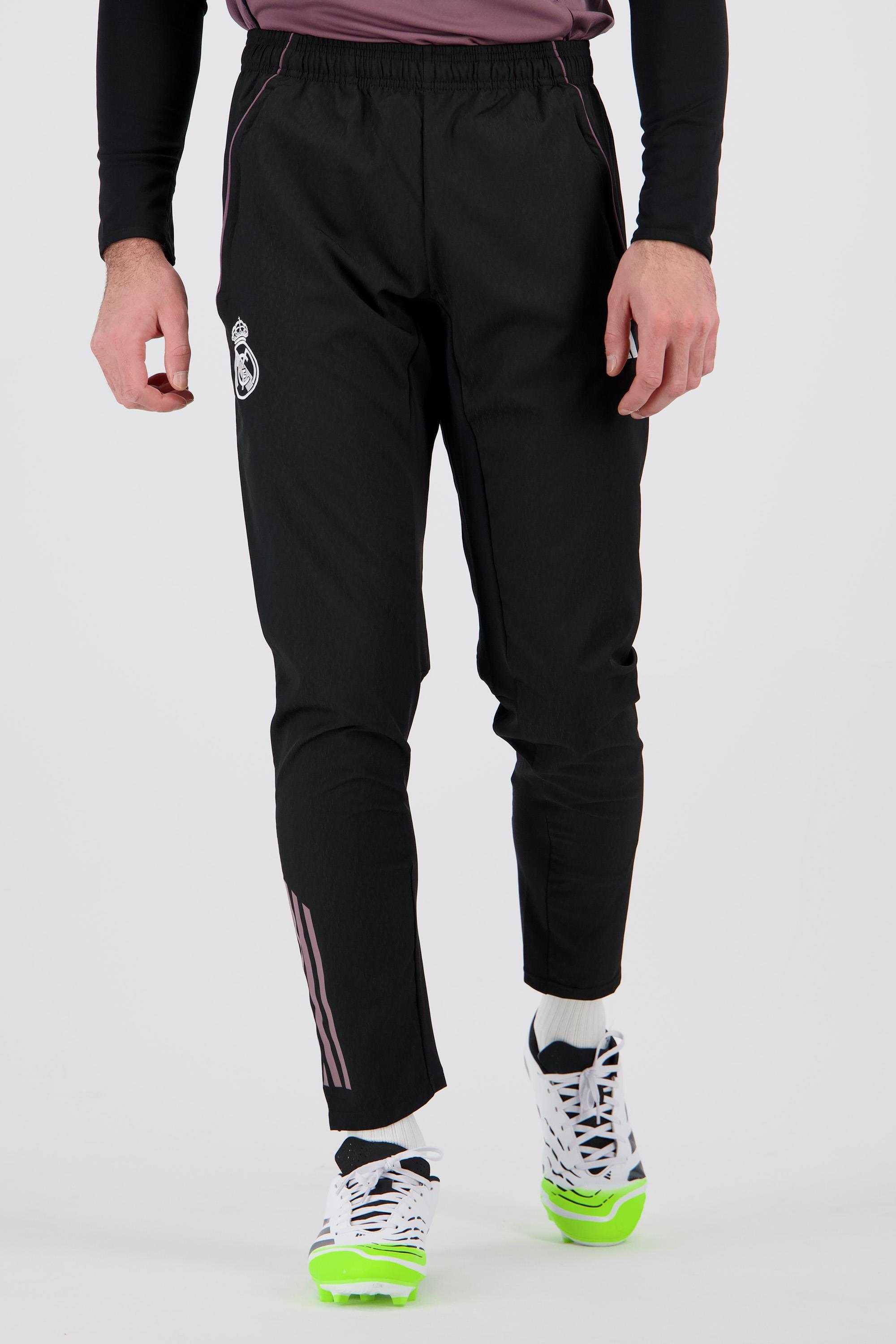 Pantalón Real Madrid Pre 25/26 - Negro - Hombre talla