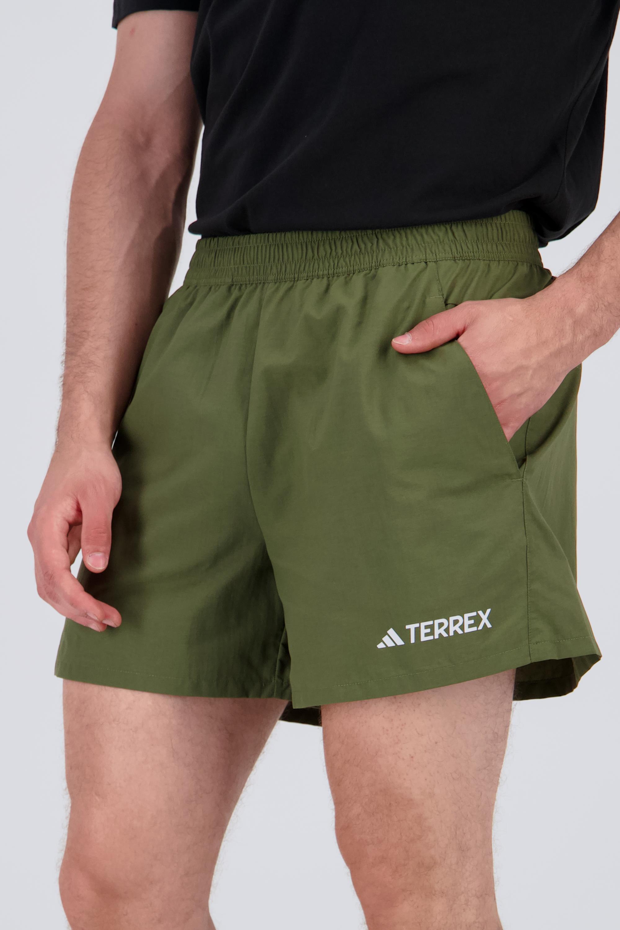 Pantalón Corto adidas - Verde - Pantalón Hombre MKP talla L