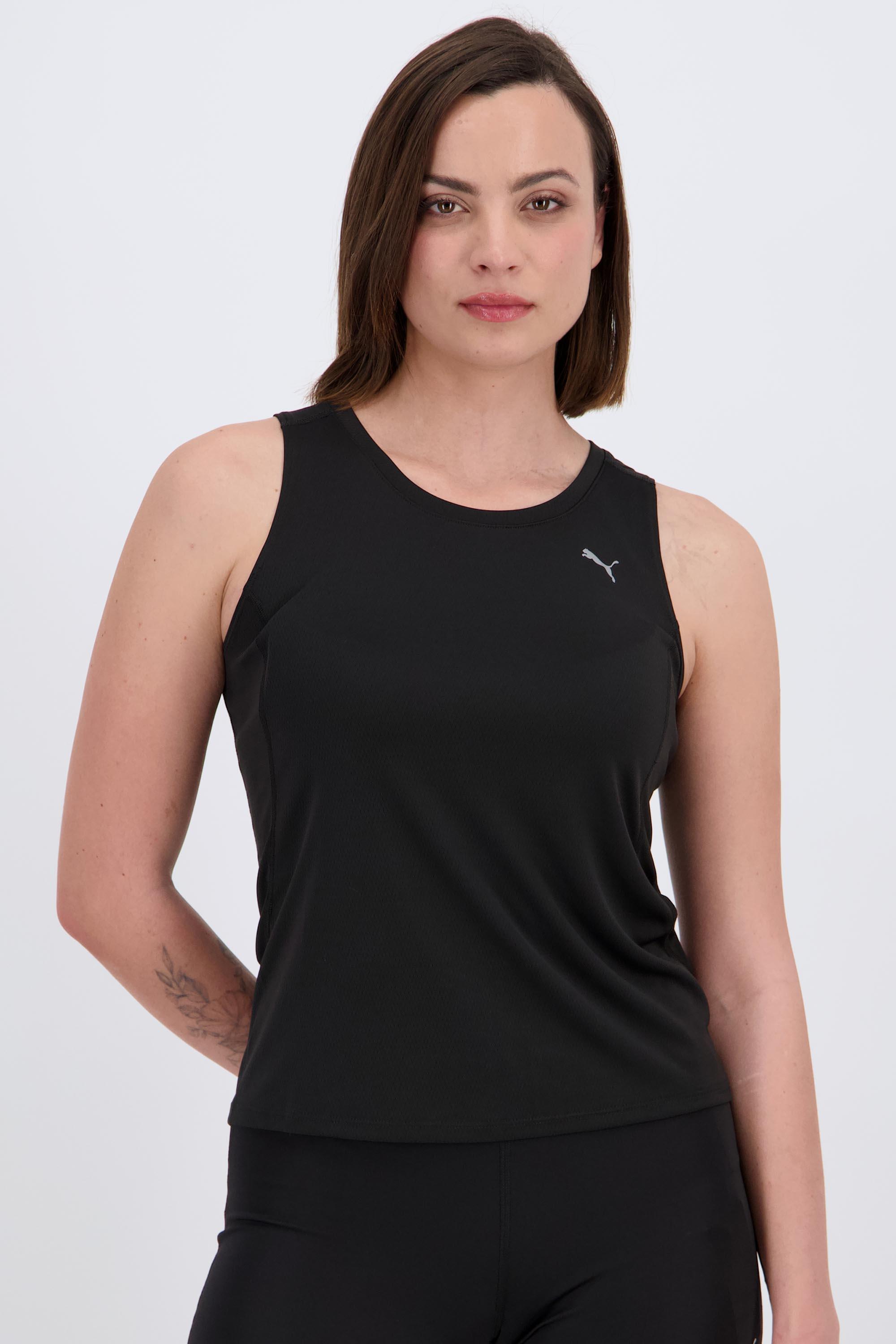 Camiseta Tirantes Puma - Negro - Camiseta Running Mujer talla