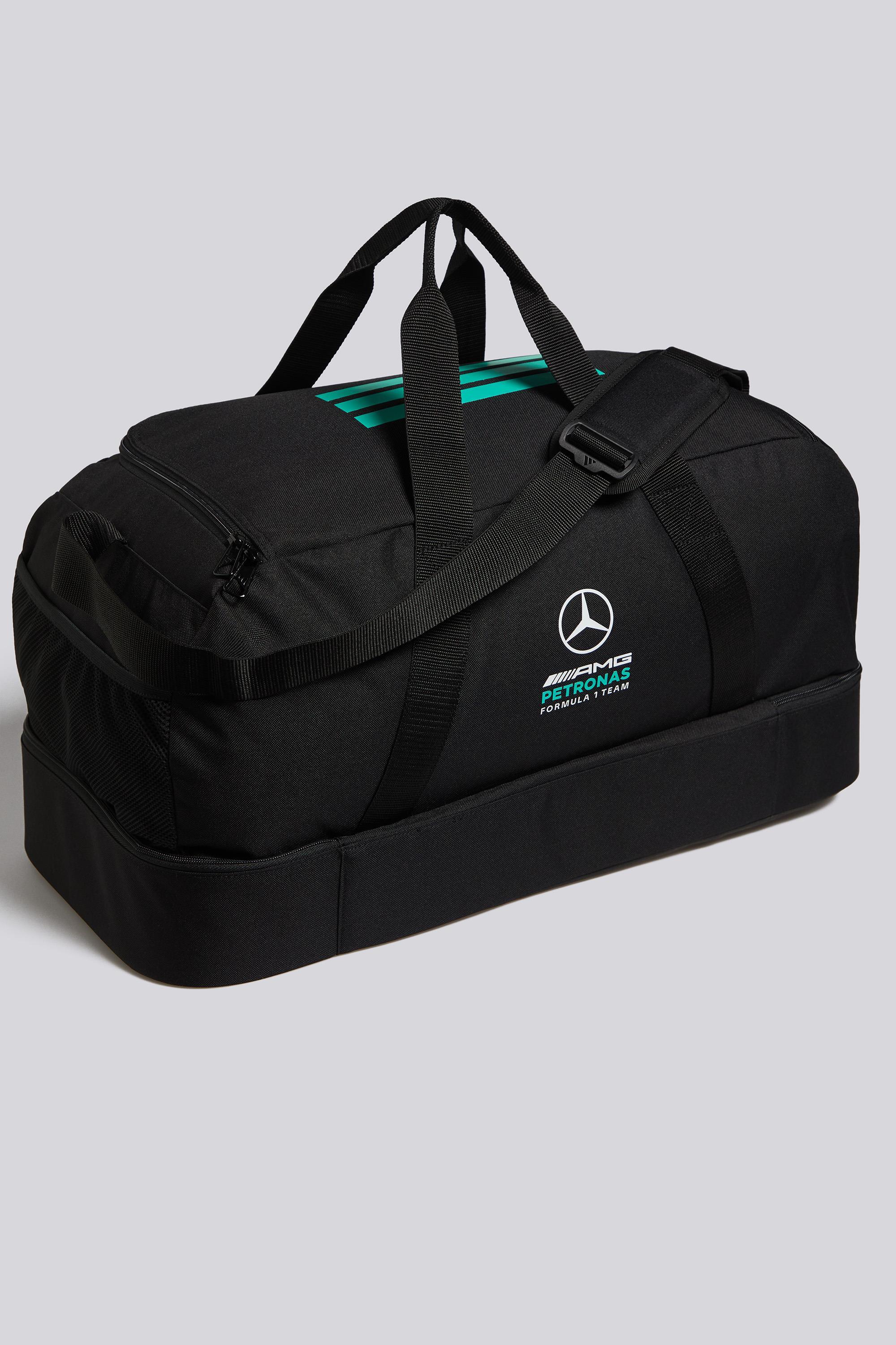 Bolsa Deporte Mediana adidas Mercedes F1 Negra MKP talla T.U.