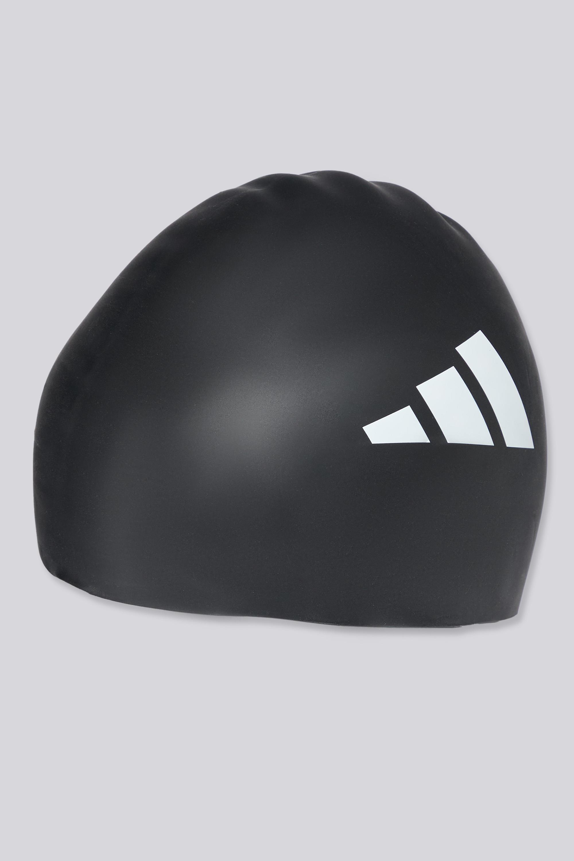 Gorro de Natación Adidas 3 Stripes 1 Talla Black / White Unisex