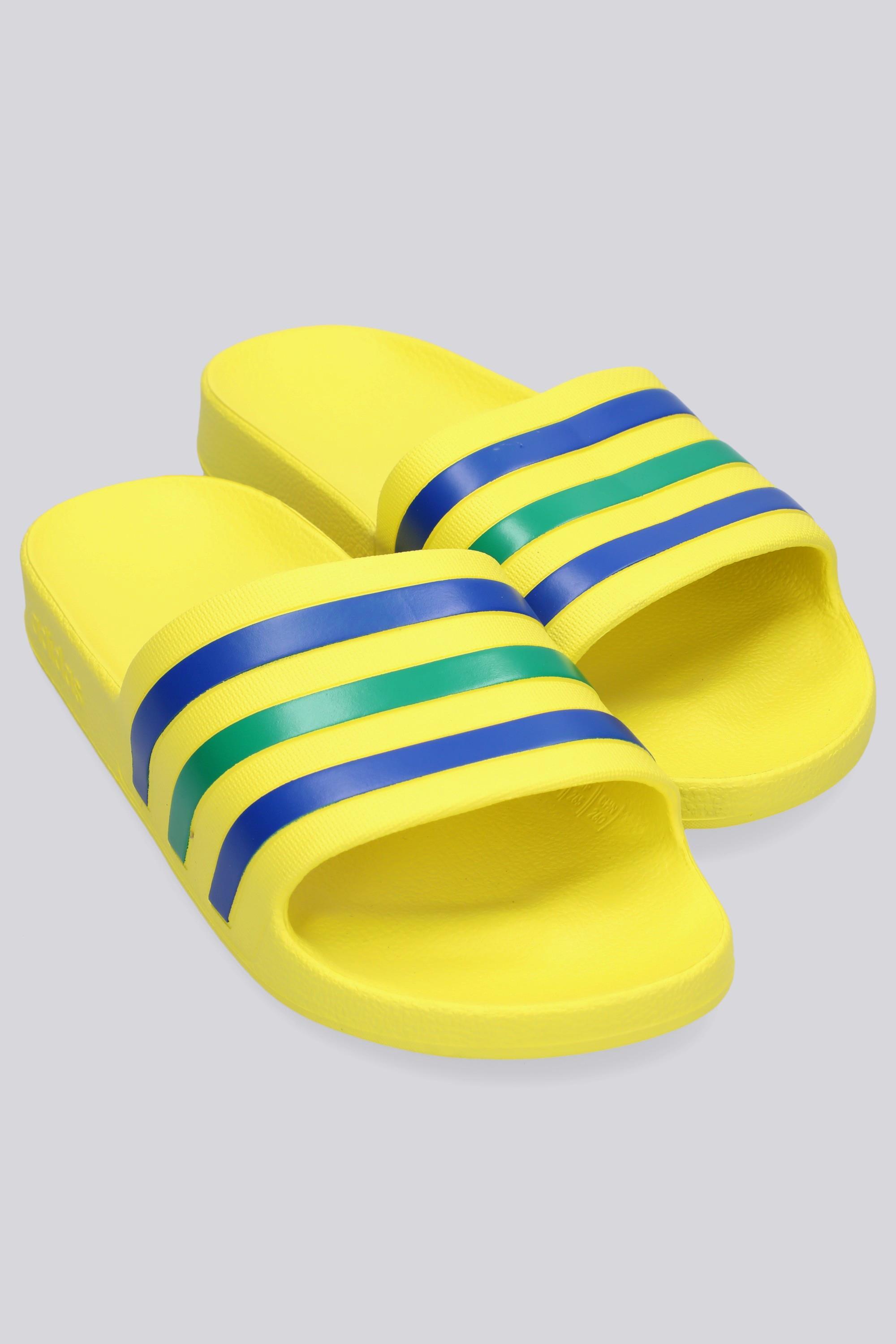 adidas Adilette Aqua - Amarelo - Chinelos Homem tamanho 43.5
