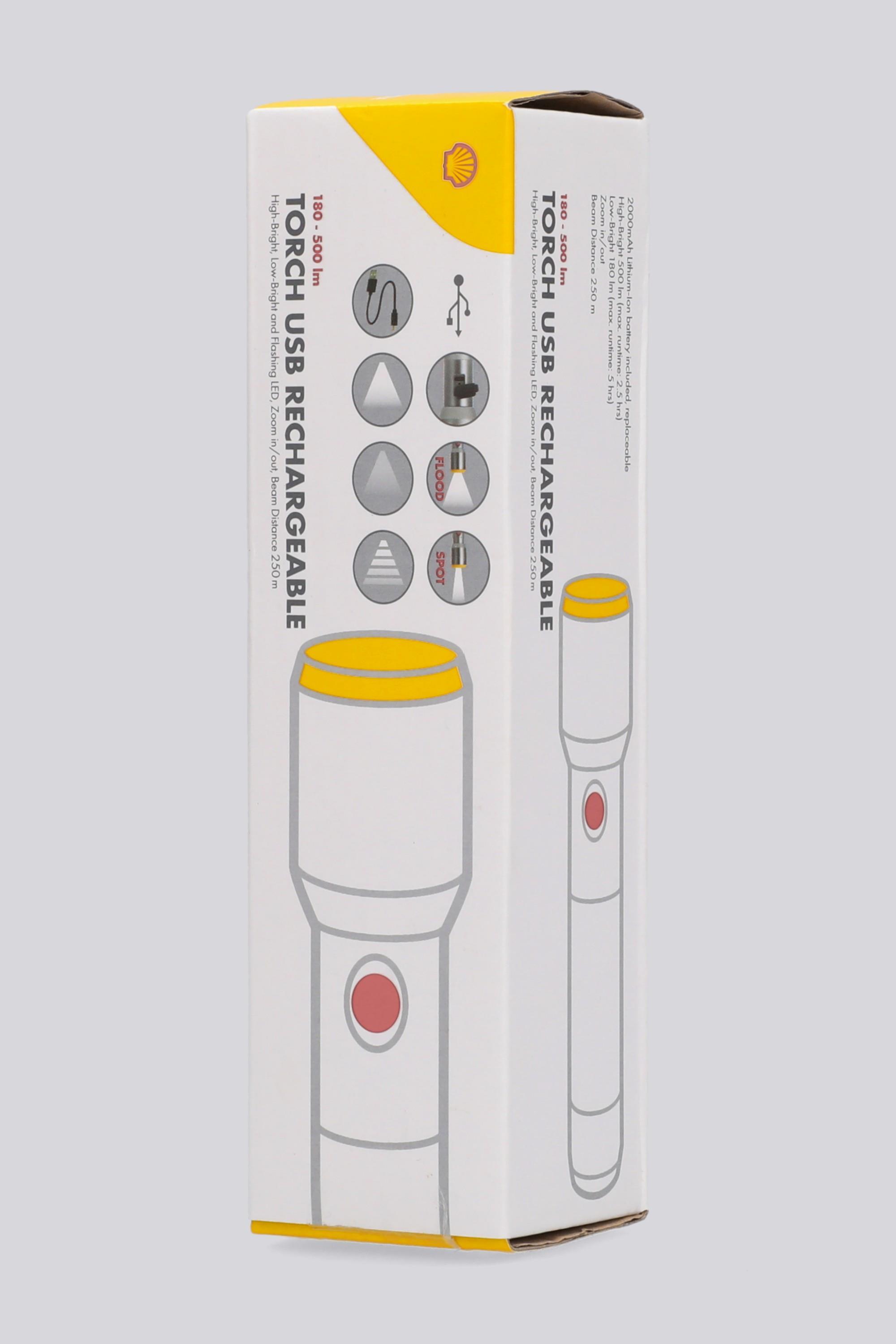 Shell Linterna - Plata - Linterna Recargable | Sprinter