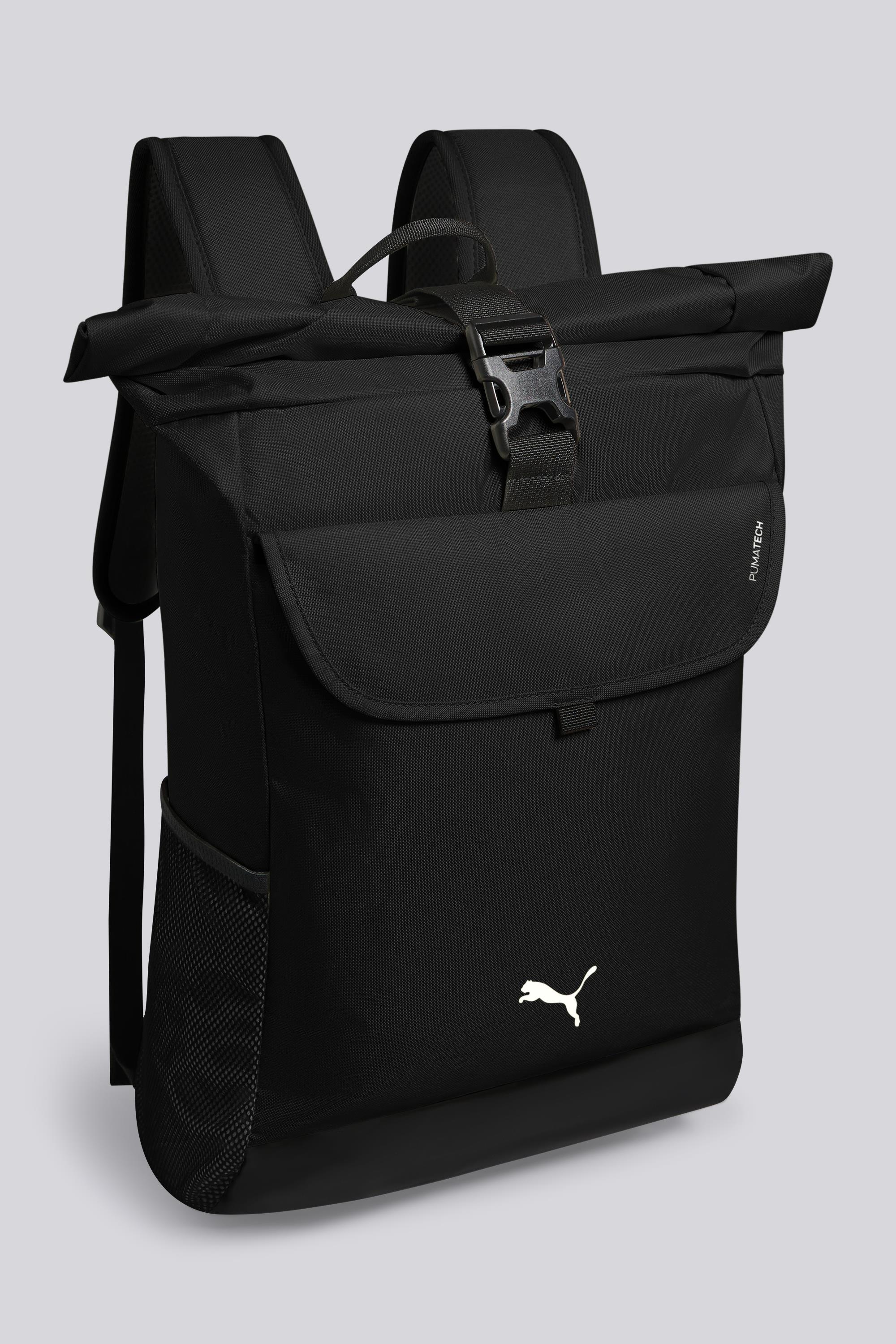 Mochila Puma Tech Roll Top Negra talla T.U.