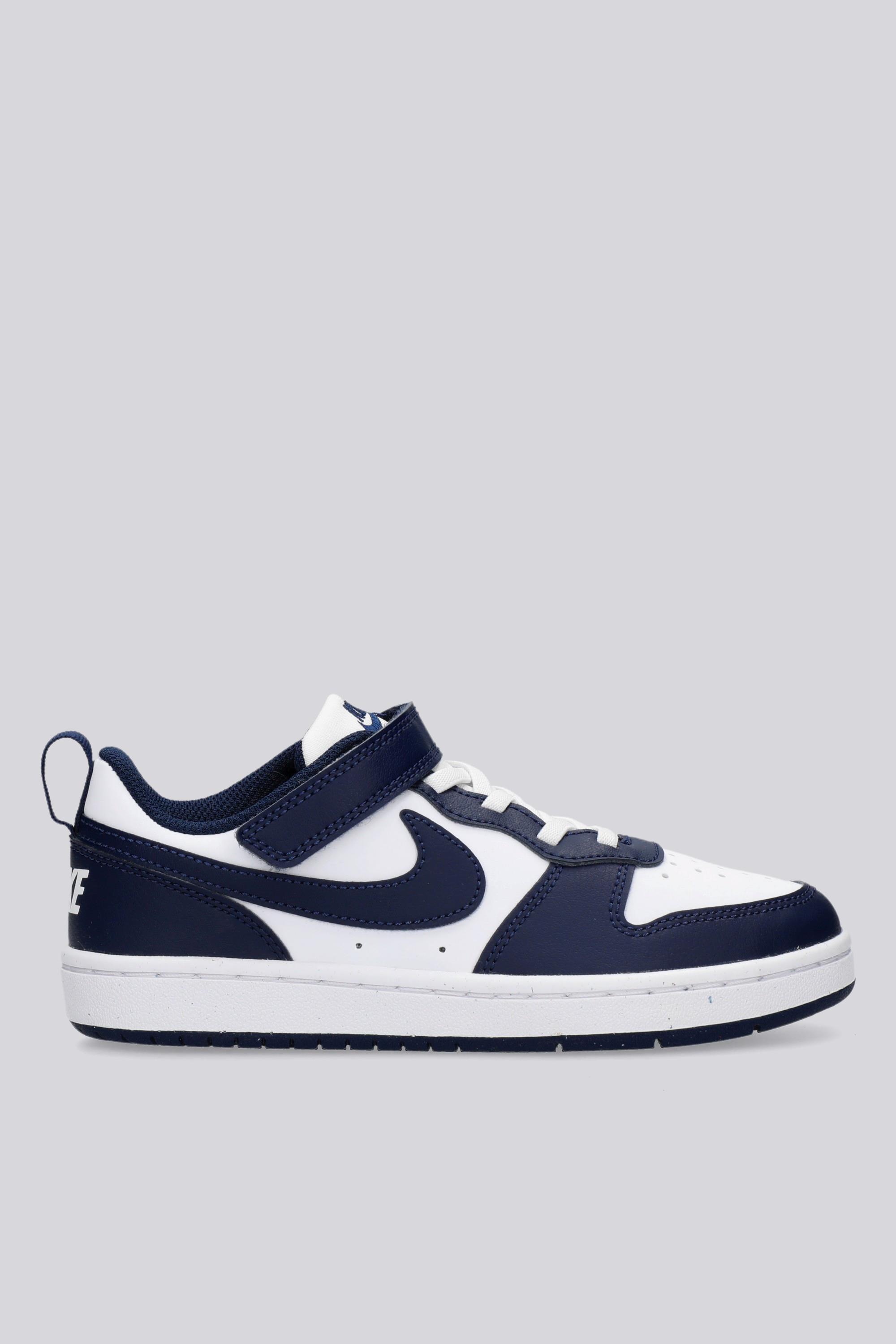 Nike Court Borough Low - Sapatilhas Criança Tamanho 33 Menino Branco