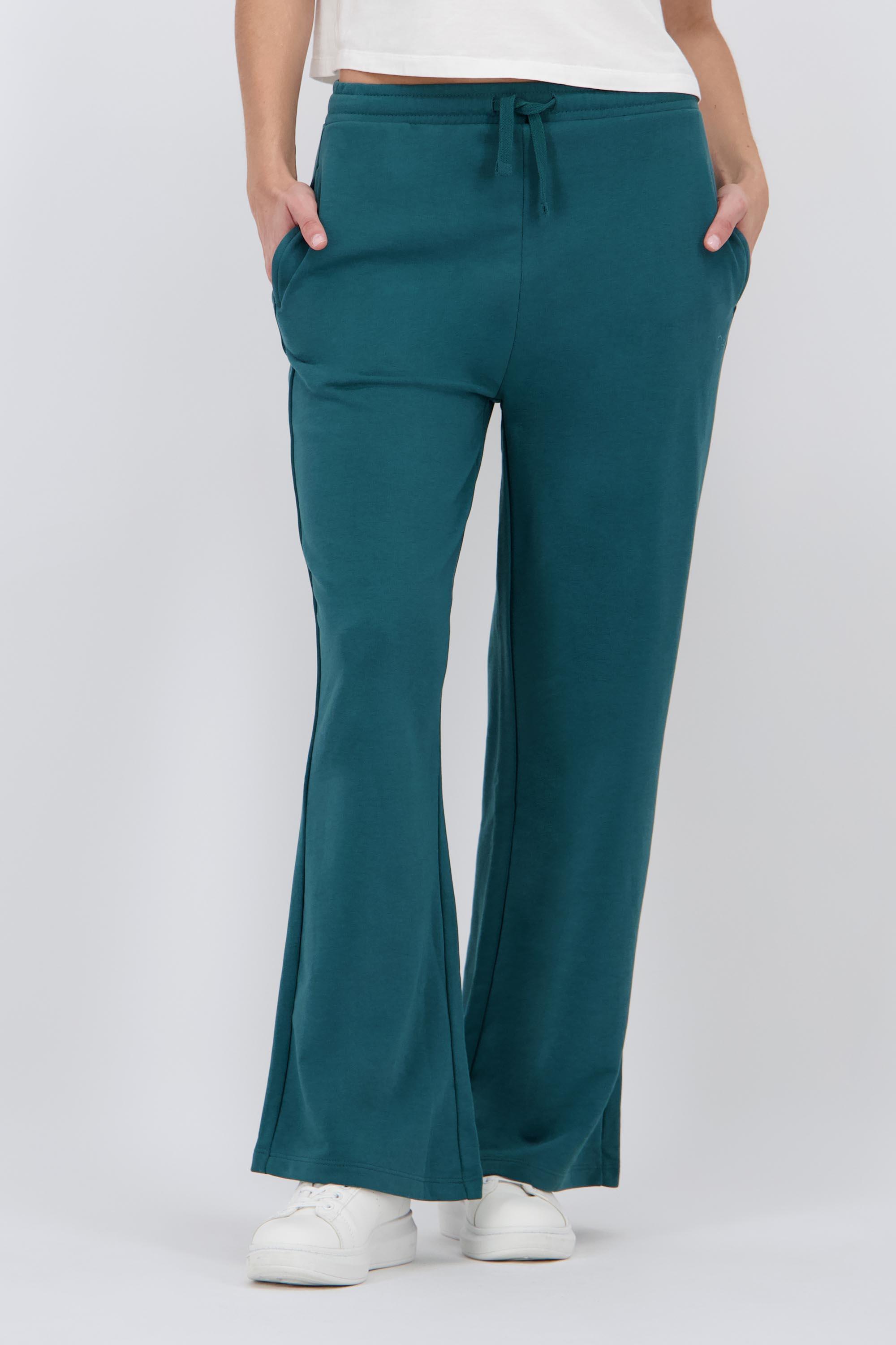 Pantalón Campana Up - Verde - Pantalón Largo Mujer talla