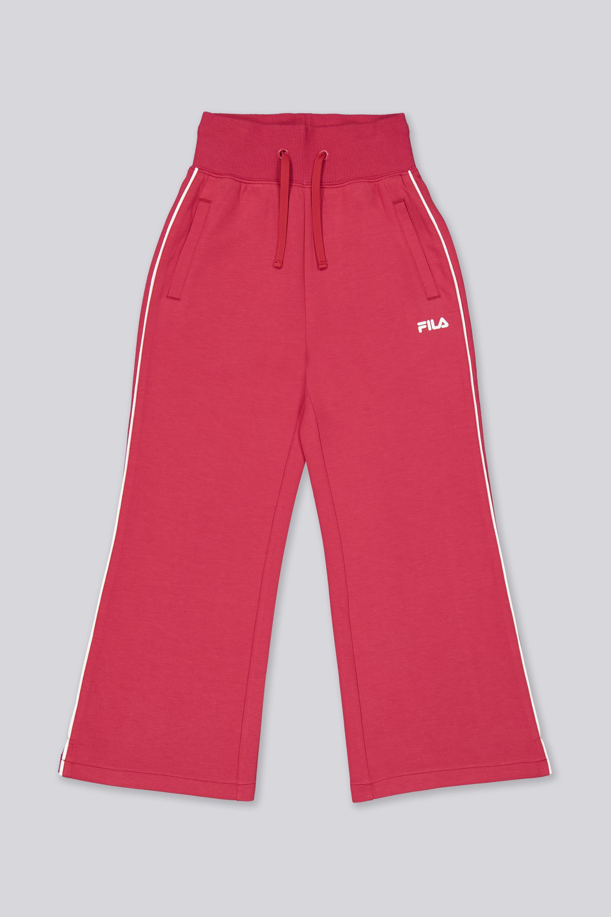 Pantalón Fila - Rojo - Pantalón Algodón Niña