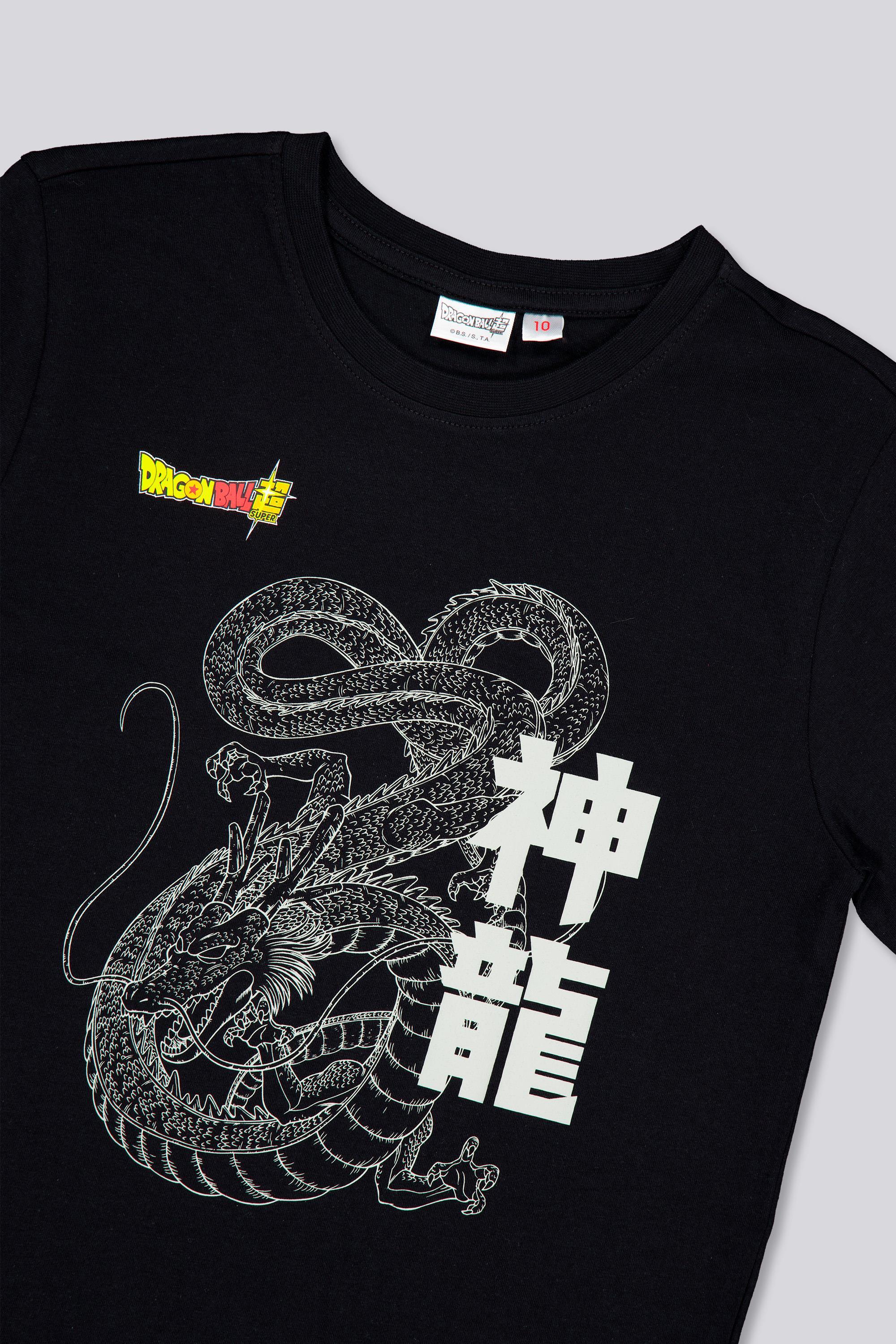 T-Shirt Supershenon - Preto - Rapaz Dragon Ball Tamanho 10-image