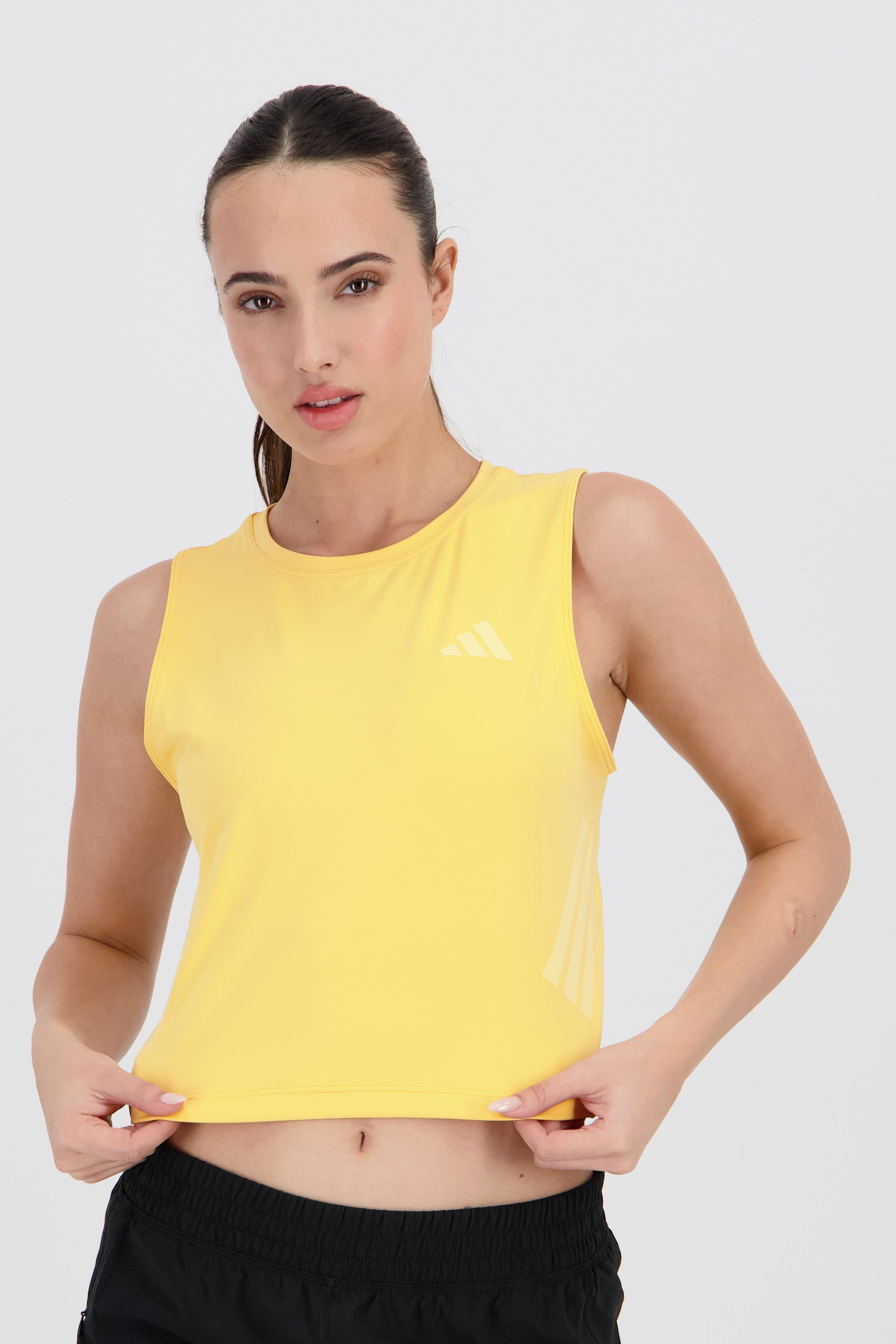 Camiseta adidas - Naranja - Crop Top Mujer talla XS