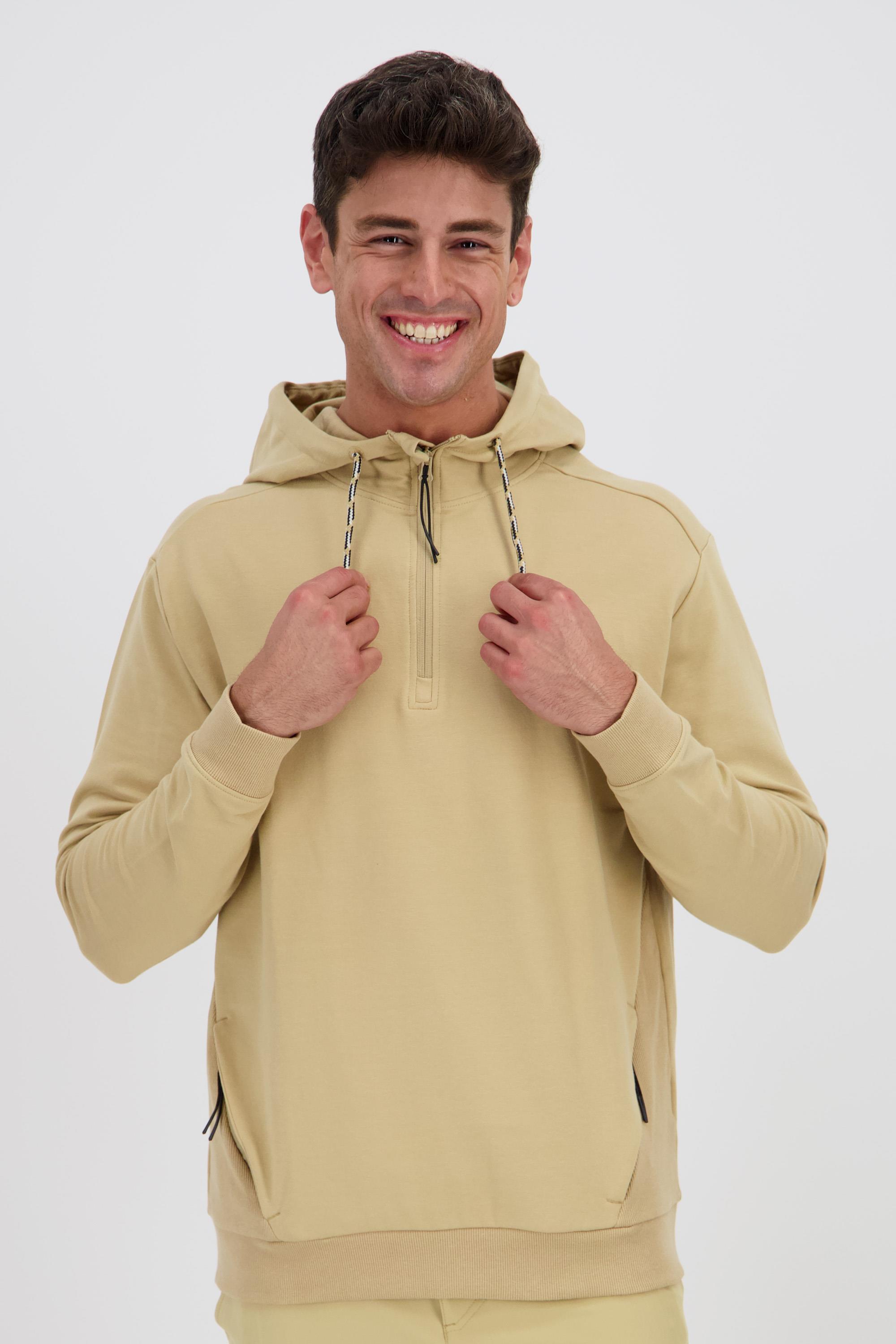 Hi-Tec Nomad - Camel - Sudadera Capucha Hombre Grande Marrón