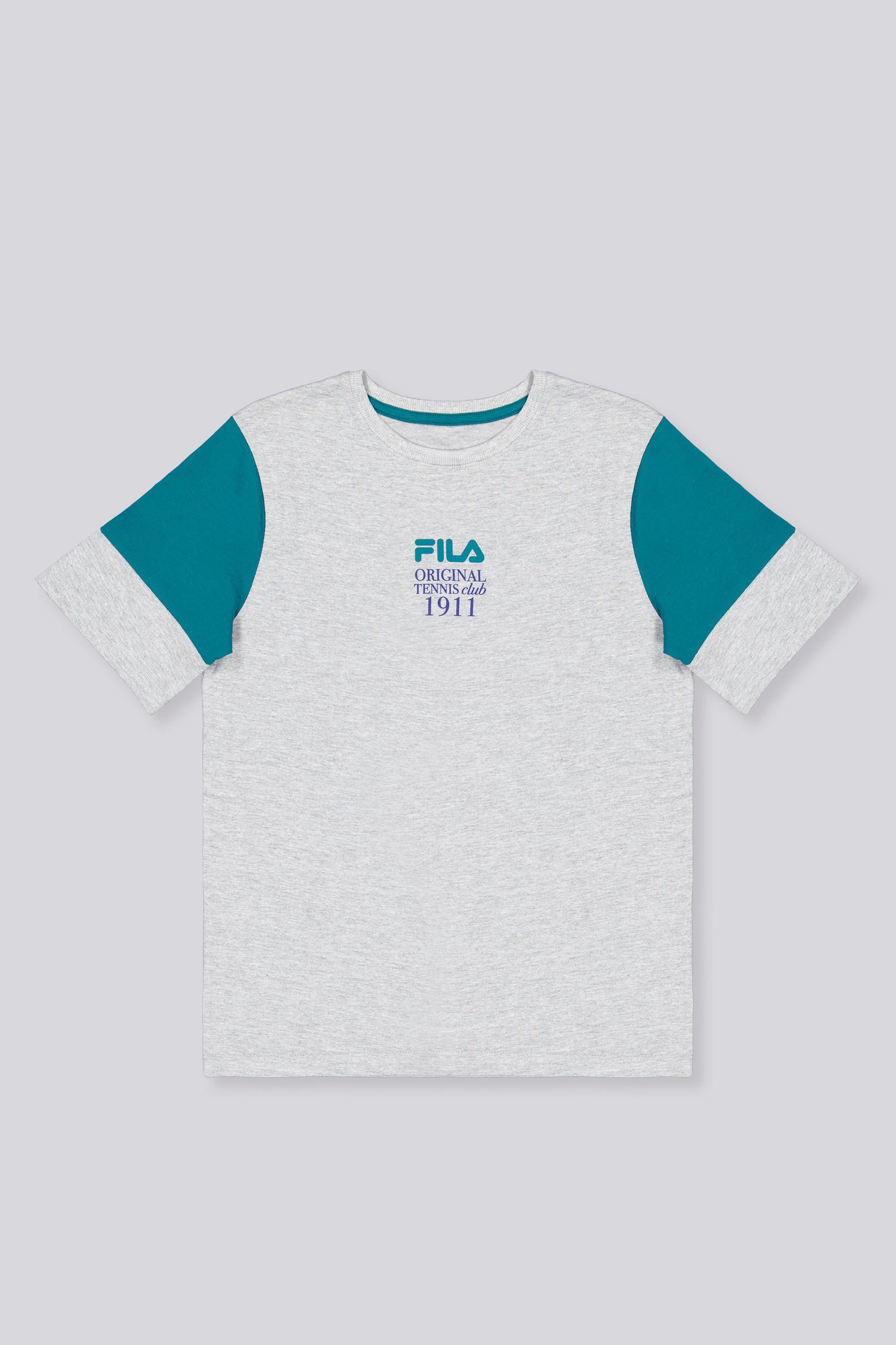 Heritage - Gris - Camiseta Manga Corta Niño
