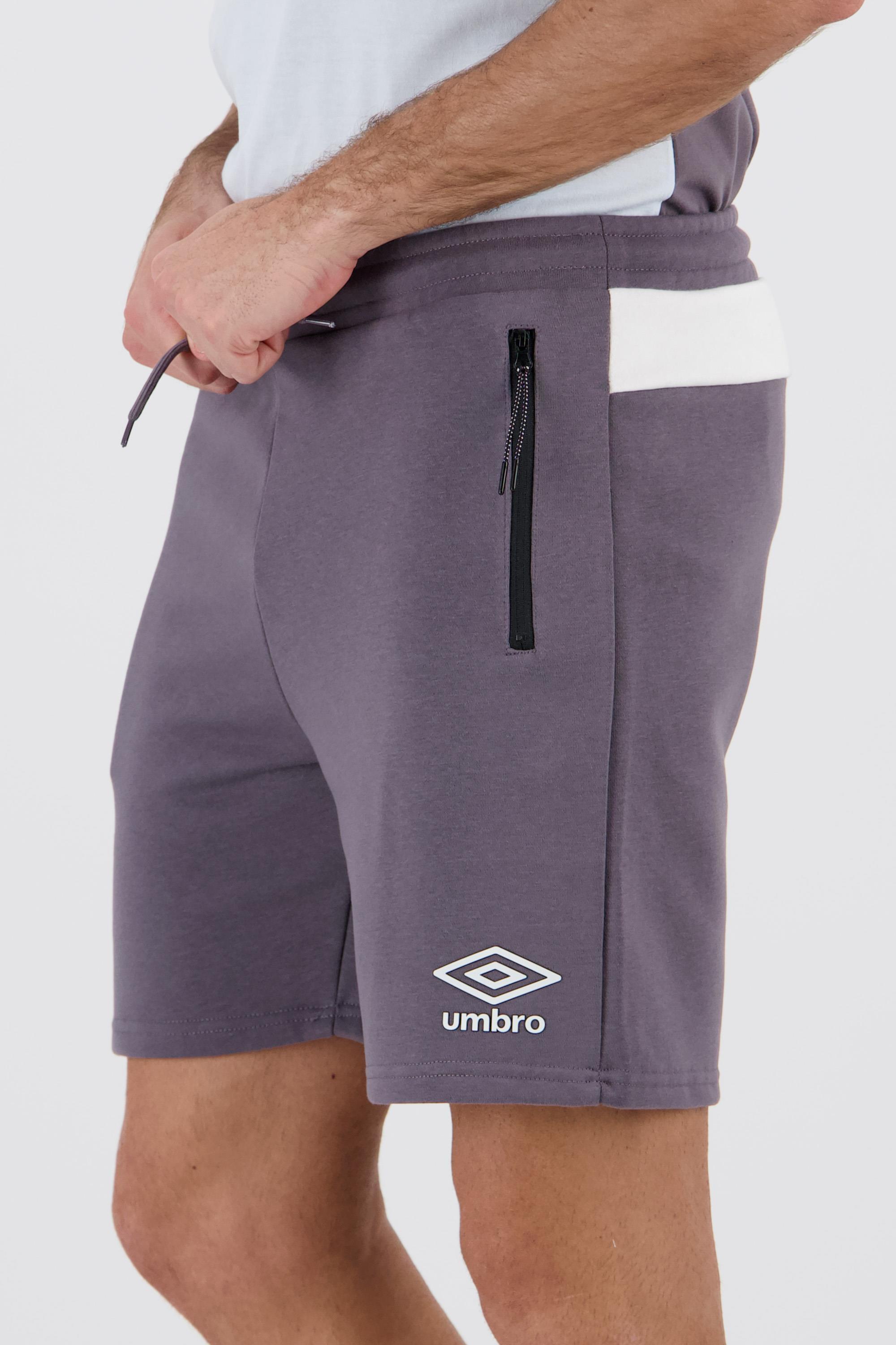 Calções Umbro Bloque - Cinza - Algodão Homem tamanho XL