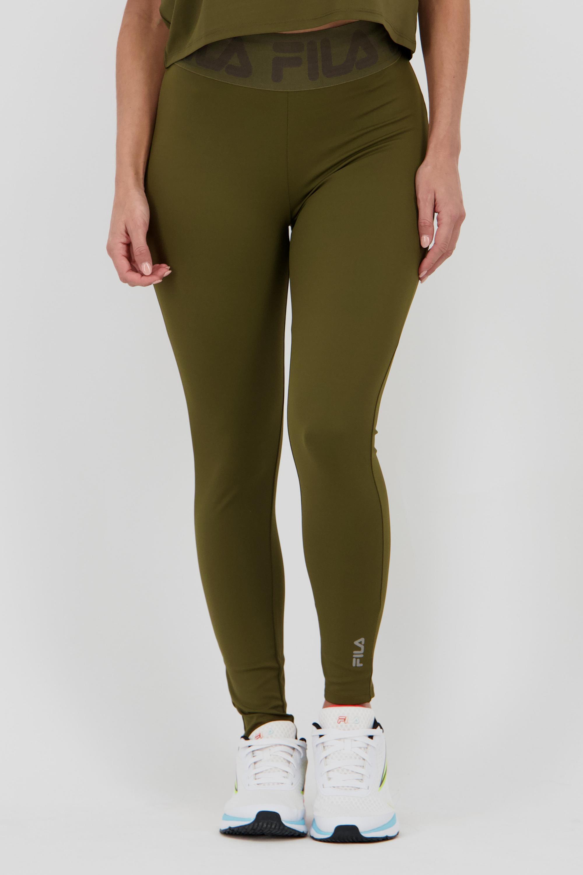 Basic - Kaki - Mallas Tobilleras Mujer talla