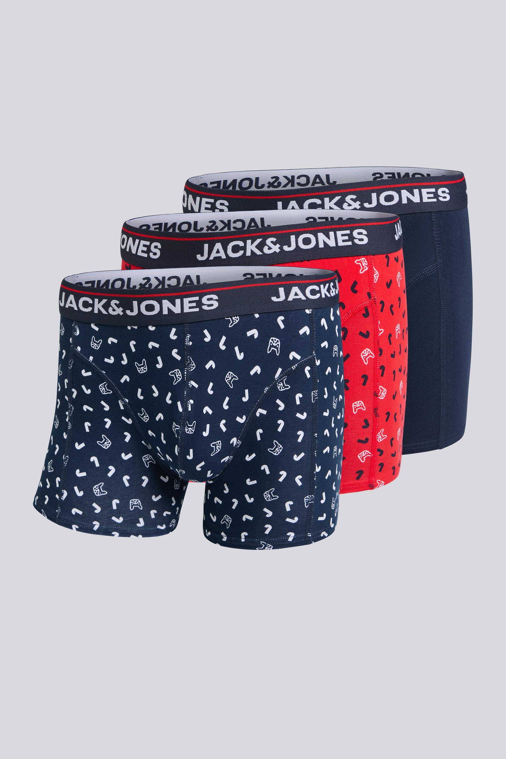 Pack 3 Bóxers Hombre Jack & Jones Jacdog talla