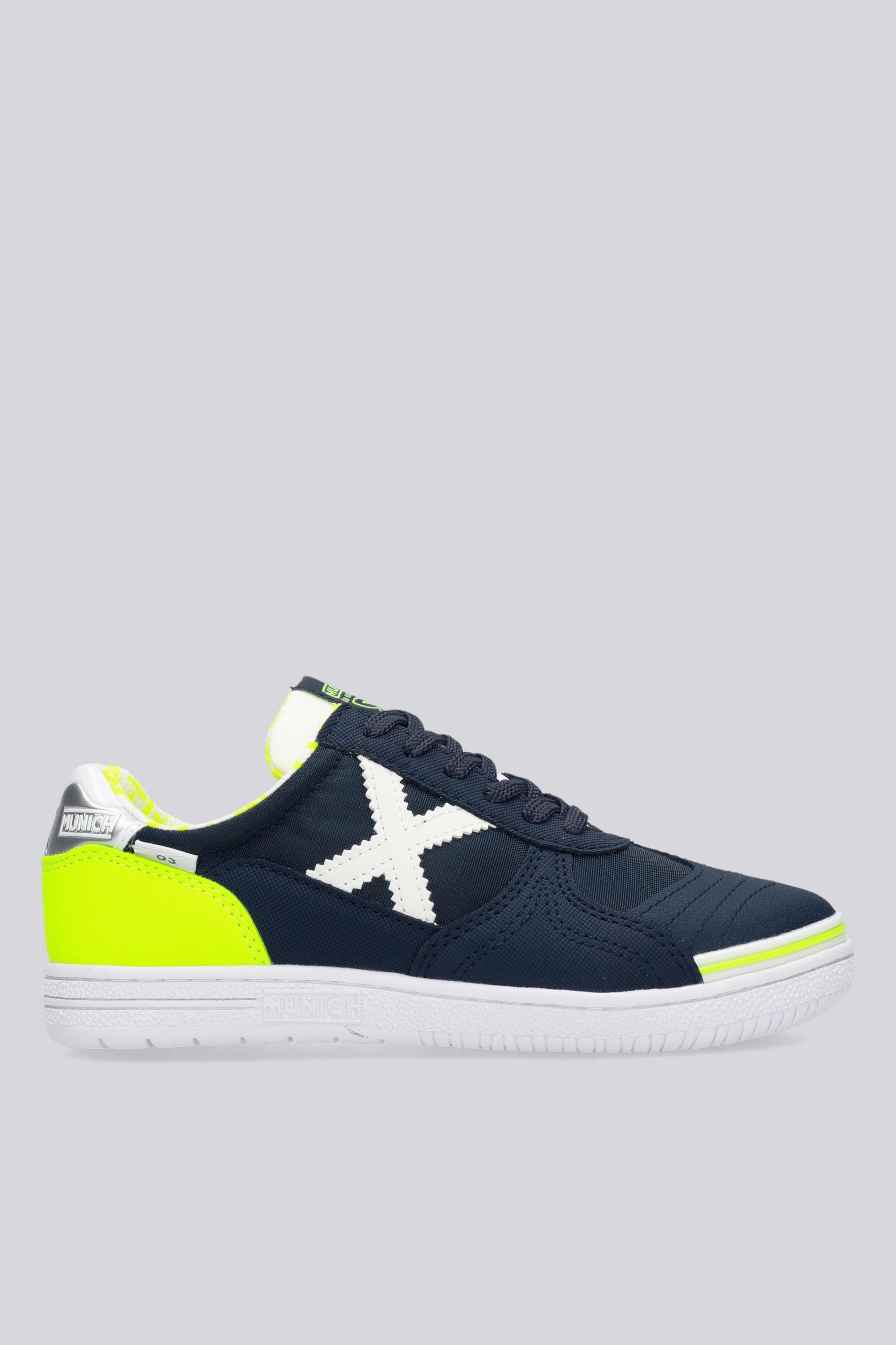 Zapatillas Fútbol Sala Niño Munich G3 Azules